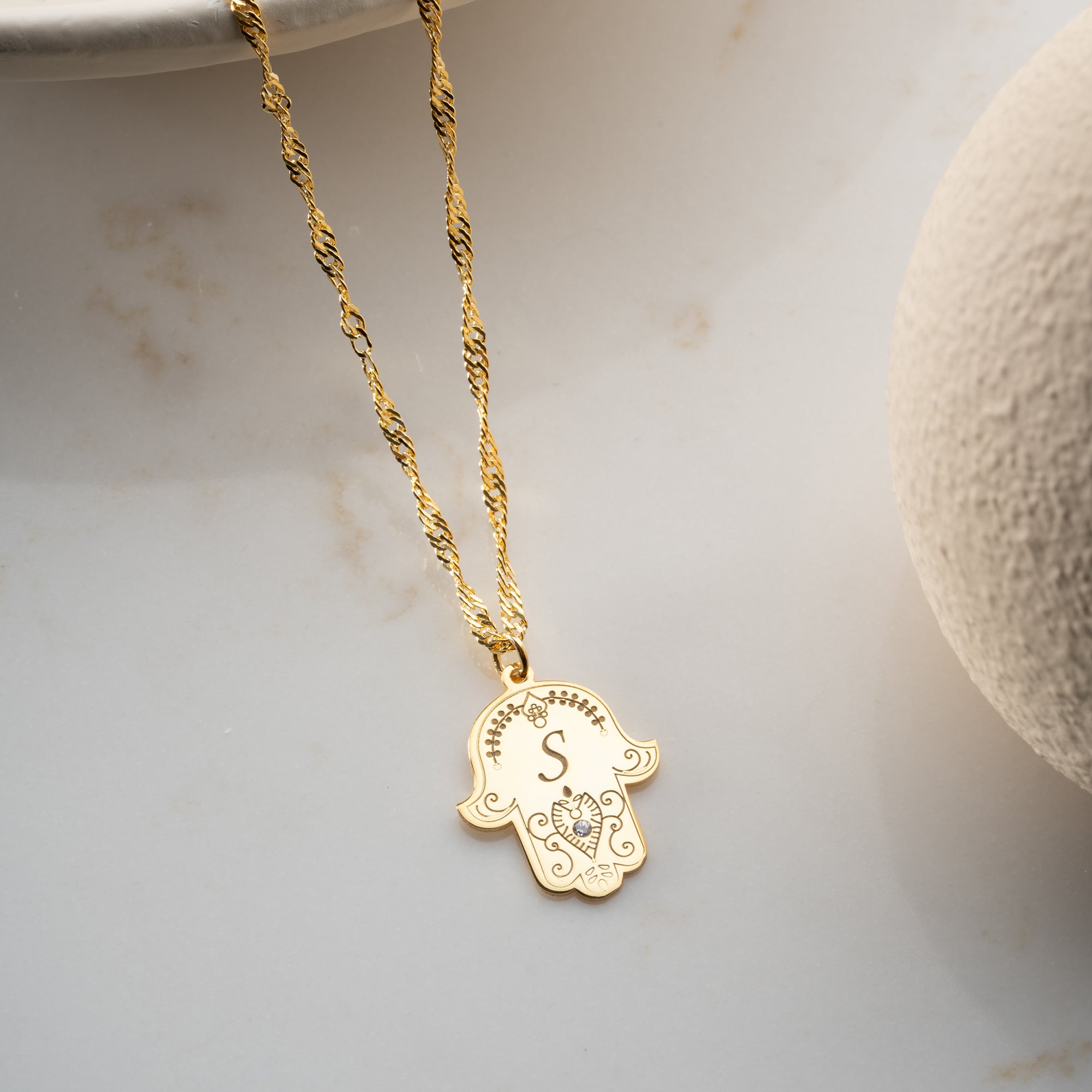 FATIMAS HAND MED ÖNSKEBREV | 925 SILVER