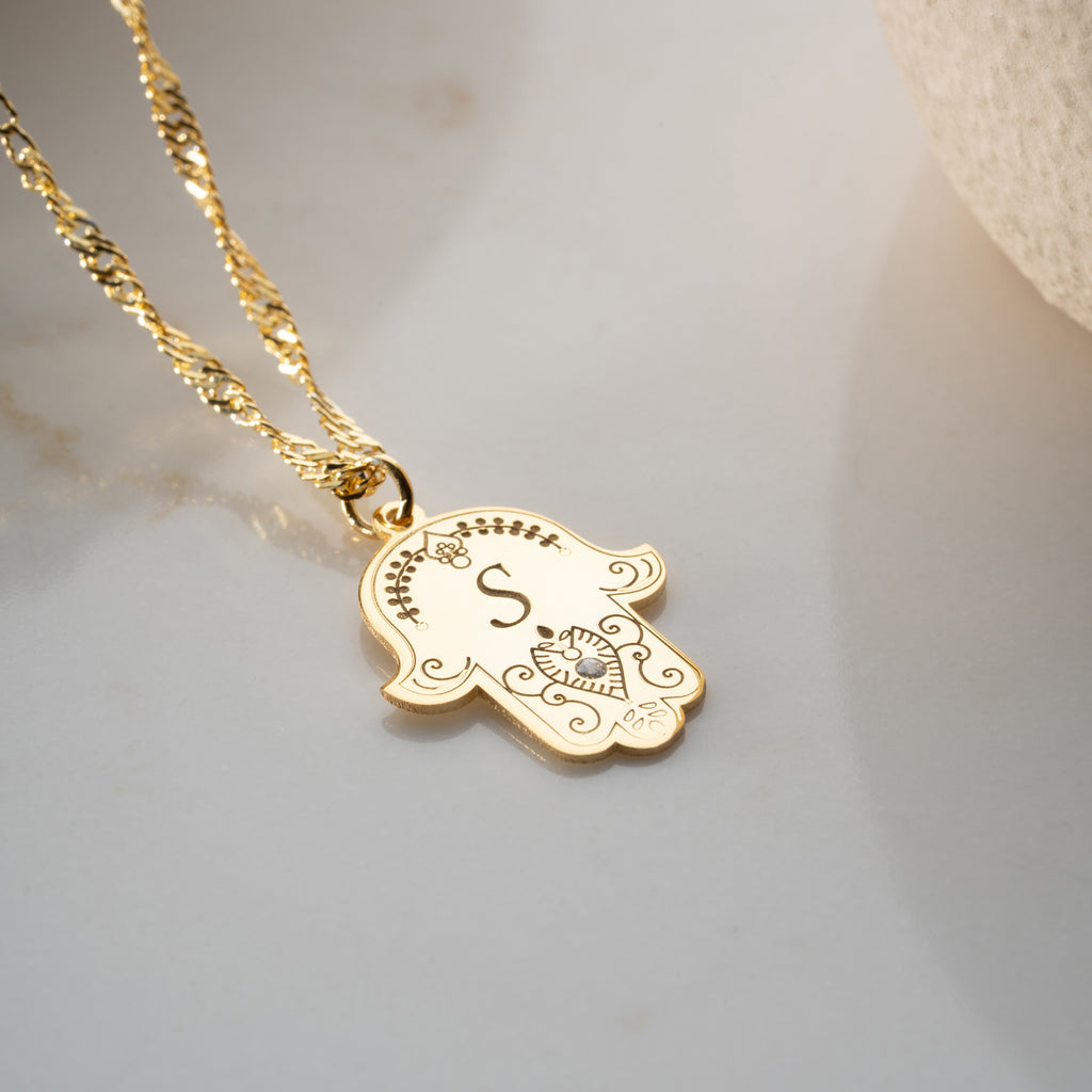 FATIMAS HAND MED ÖNSKEBREV | 925 SILVER