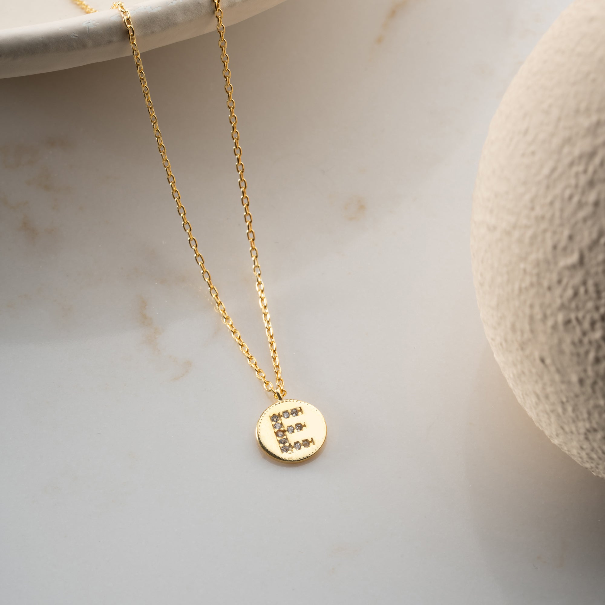 ZIRKONPLATTA BOKSTAVSKRAG | 925 SILVER