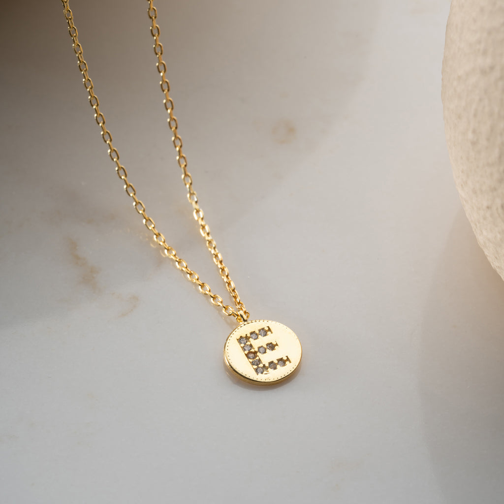 ZIRKONPLATTA BOKSTAVSKRAG | 925 SILVER