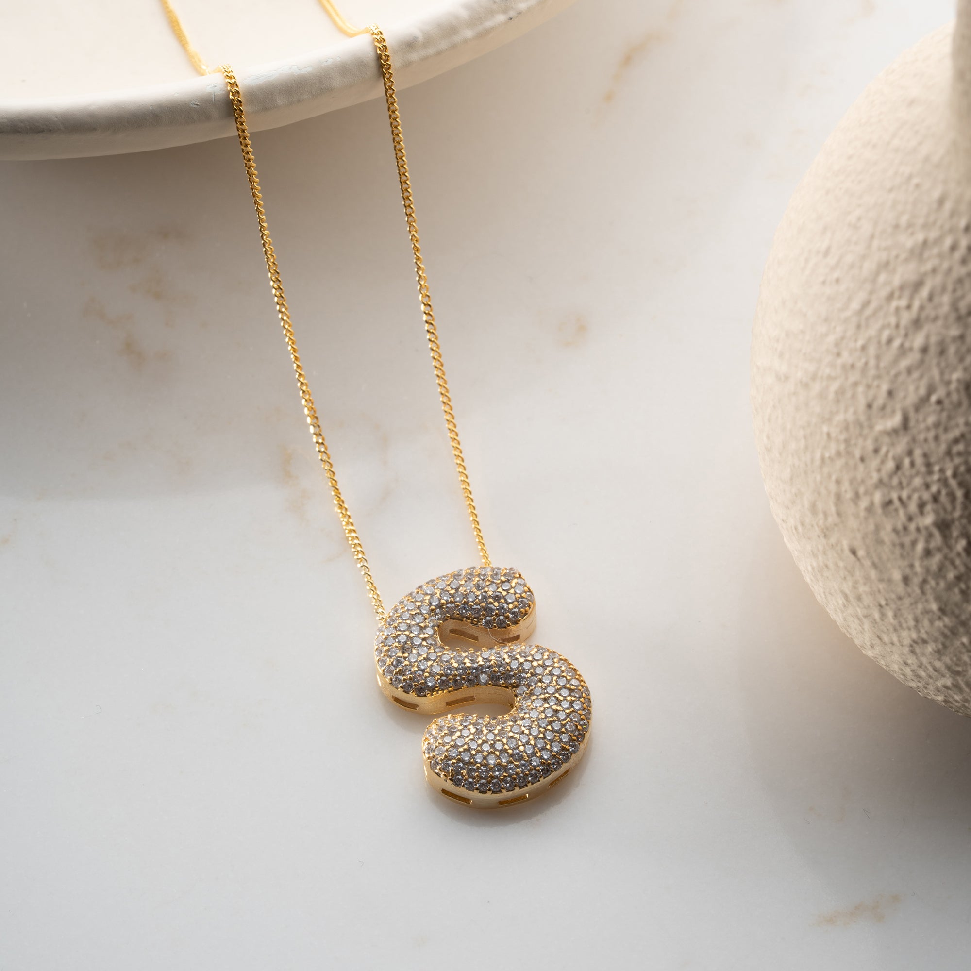 ICON BOMB ZIRKONIA BREVHALSBAND | 925 SILVER