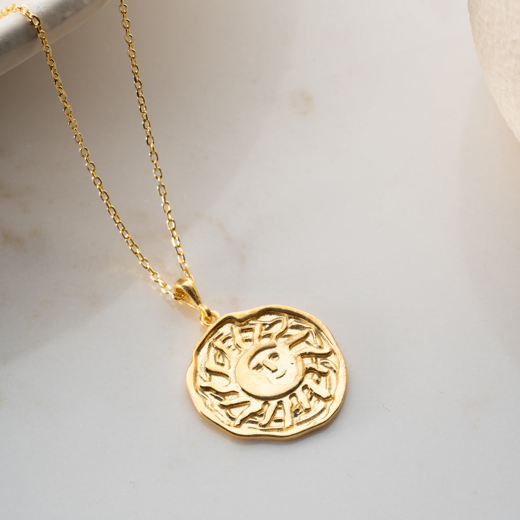 VINTAGE SOL-HALSHALSE | 925 SILVER