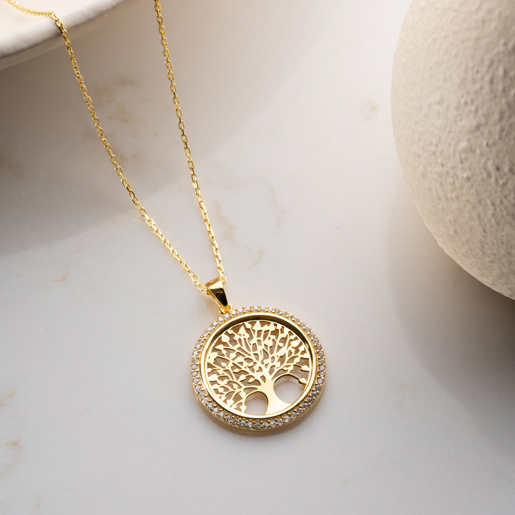 LIVETS TRÄD HALSBAND | 925 SILVER