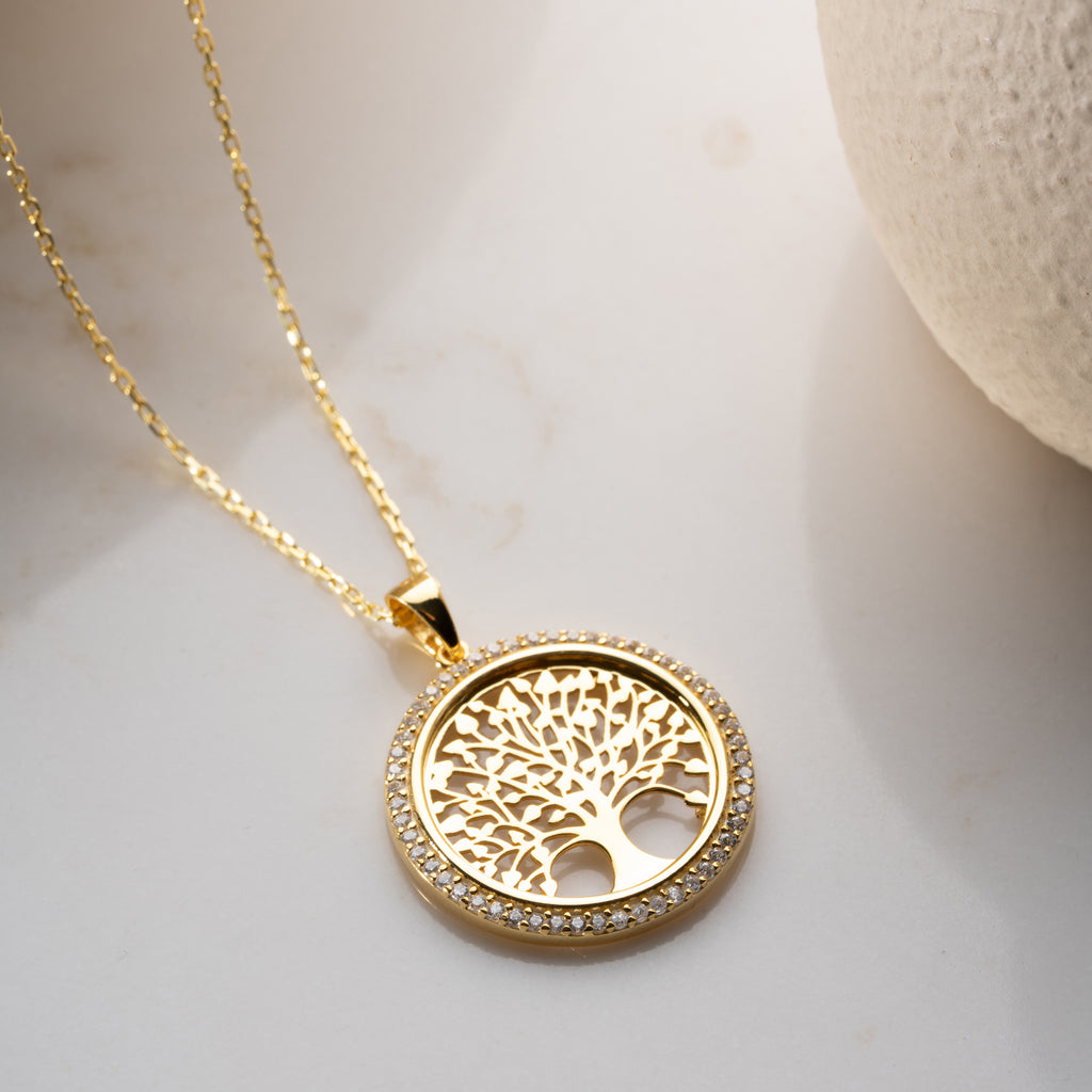 LIVETS TRÄD HALSBAND | 925 SILVER