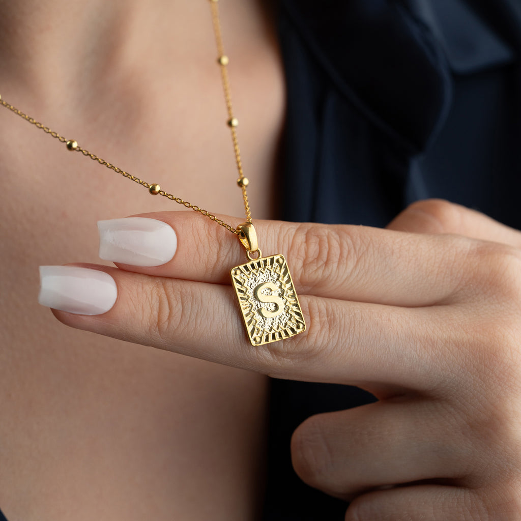 VINTAGE BREV KRAGE | 925 SILVER