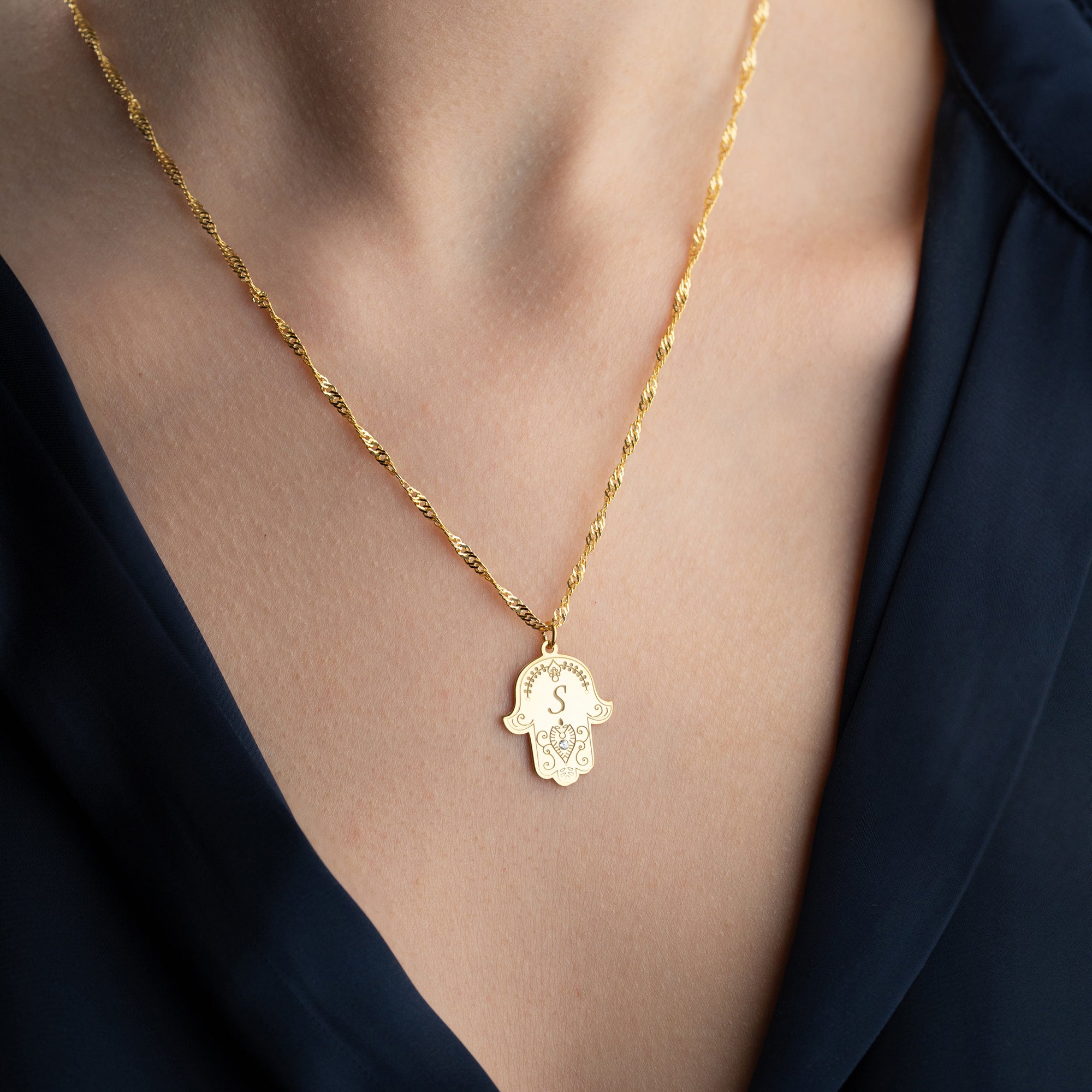 FATIMAS HAND MED ÖNSKEBREV | 925 SILVER