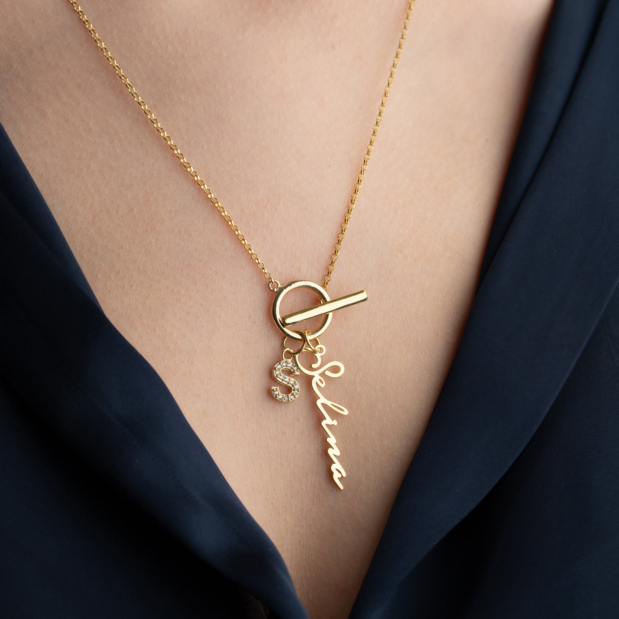 RUND KEDJA NAMN KEDJA | 925 SILVER