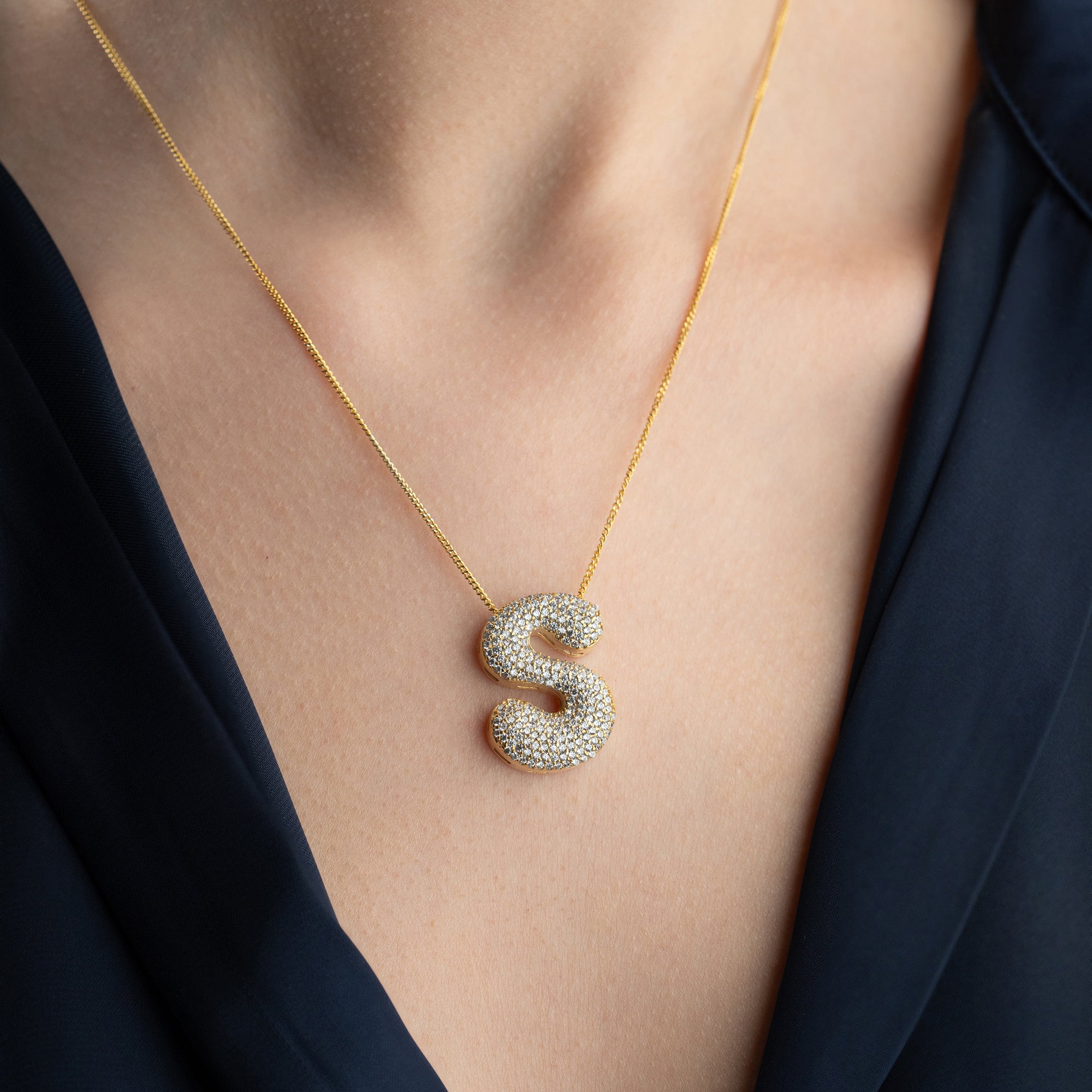 ICON BOMB ZIRKONIA BREVHALSBAND | 925 SILVER