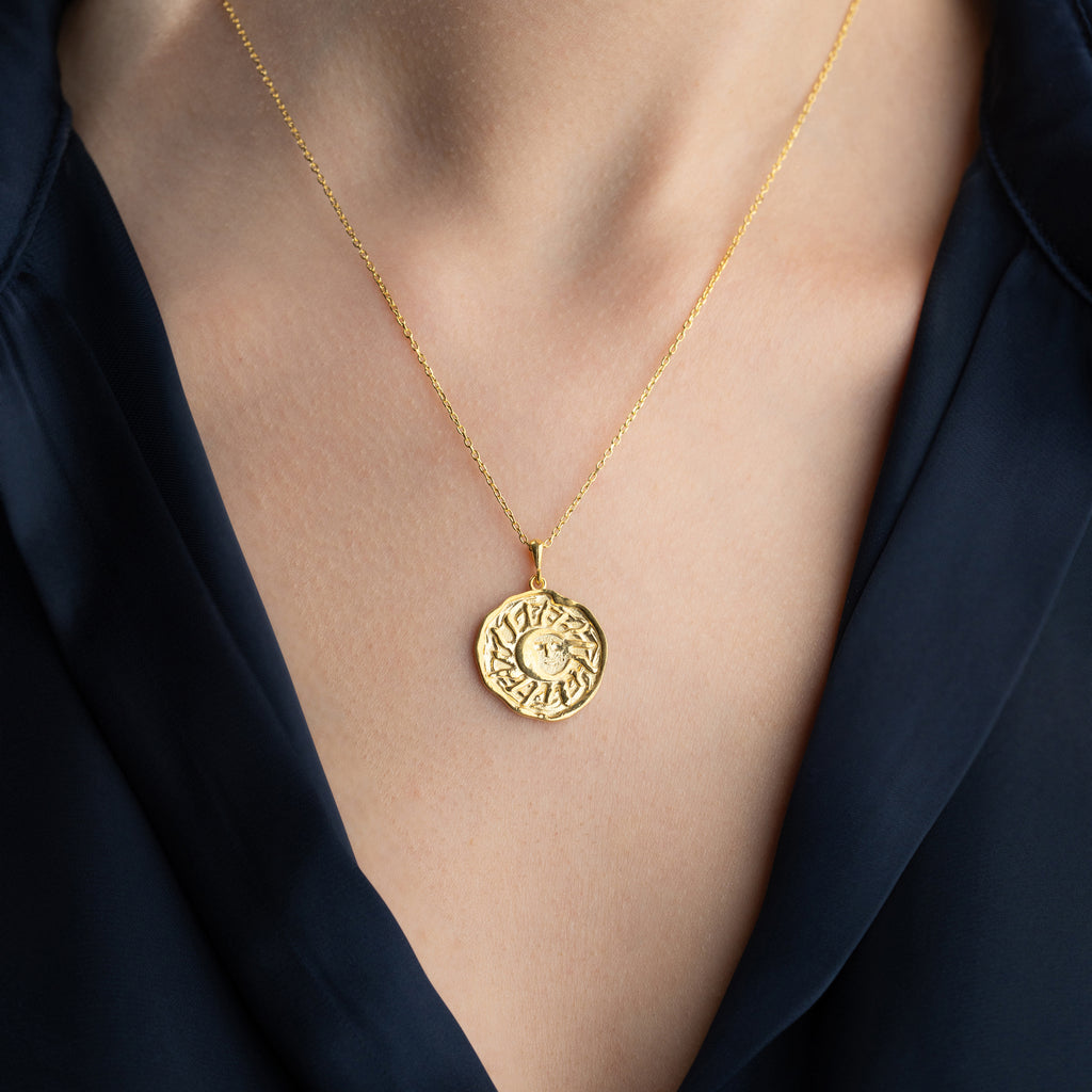 VINTAGE SOL-HALSHALSE | 925 SILVER