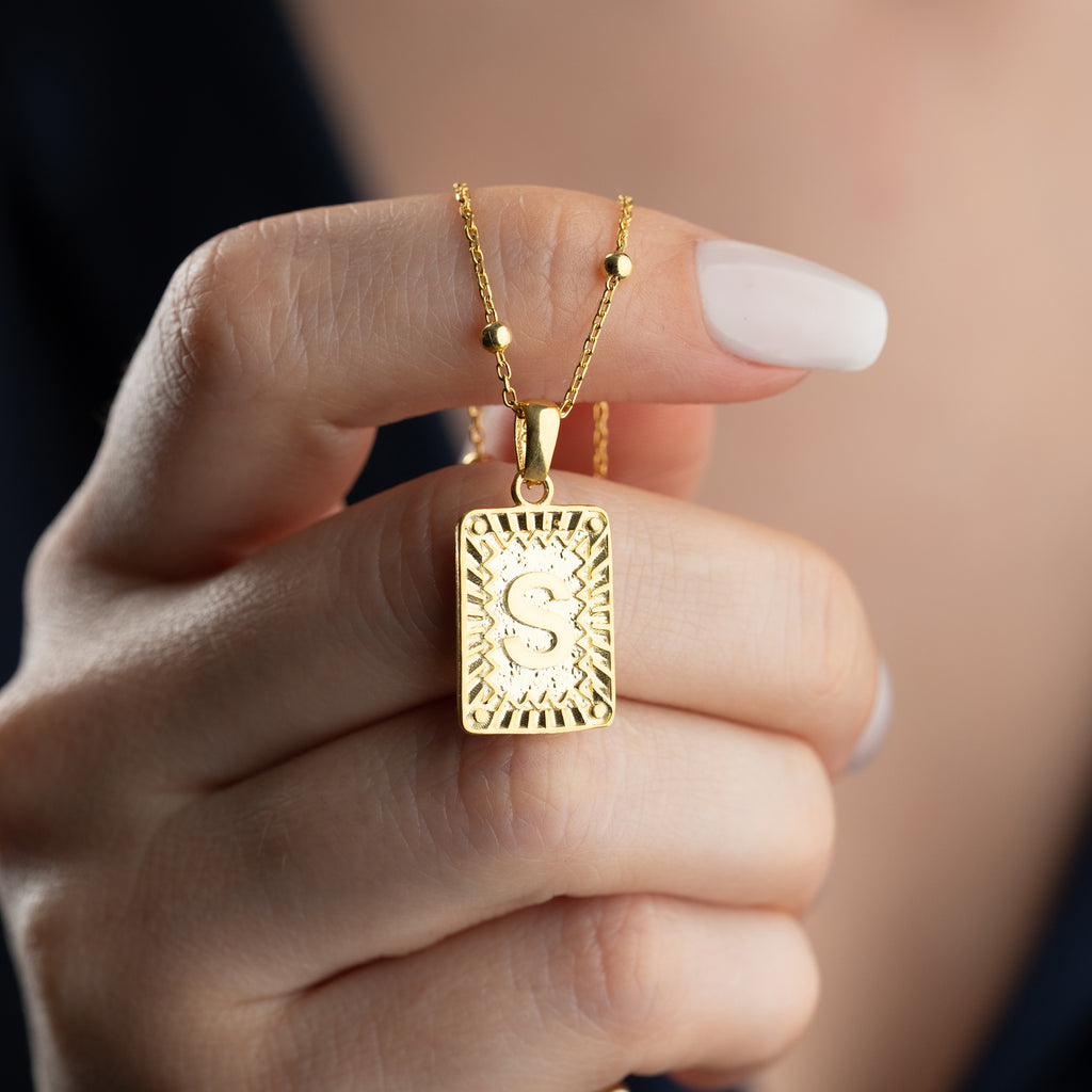 VINTAGE BREV KRAGE | 925 SILVER