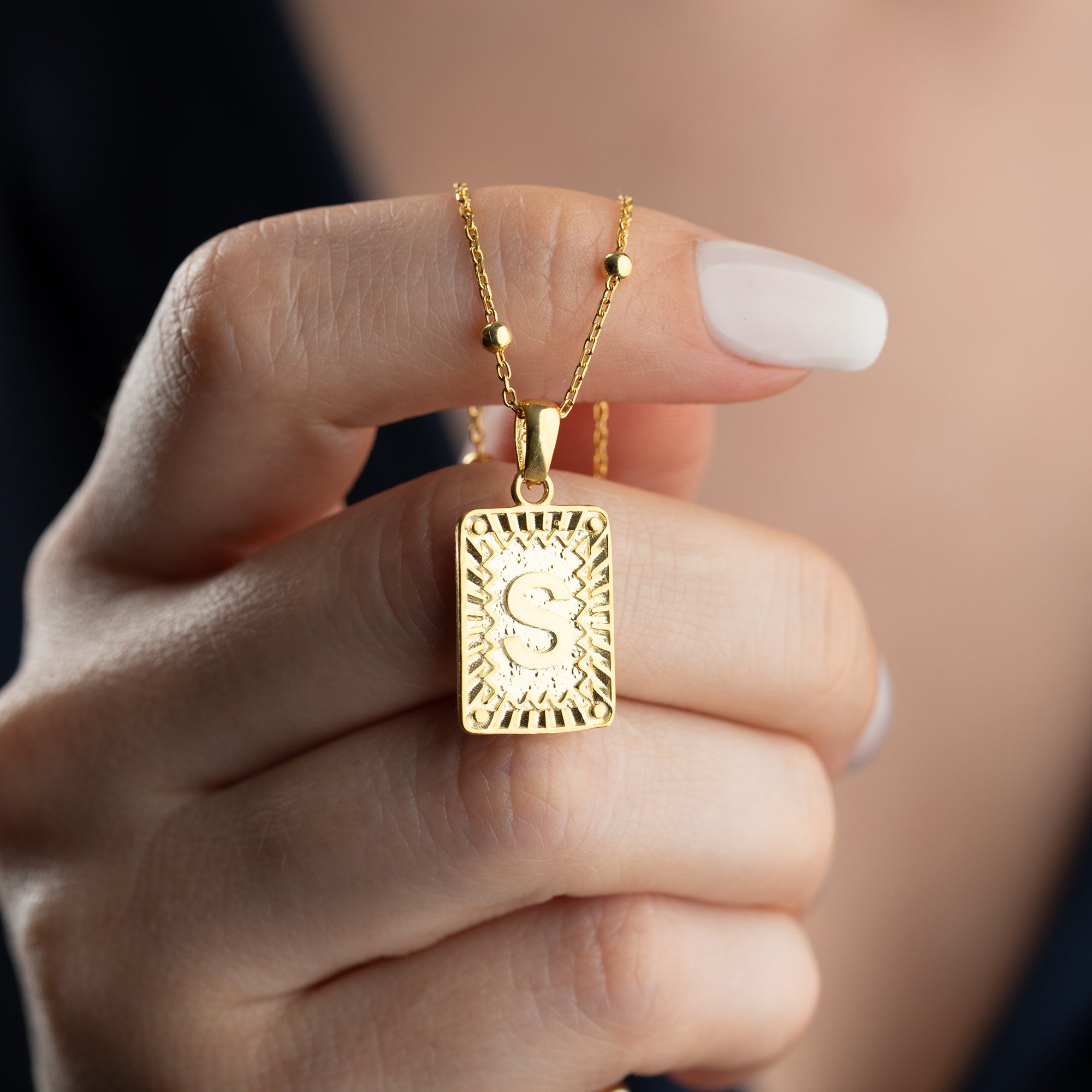 VINTAGE BREV KRAGE | 925 SILVER