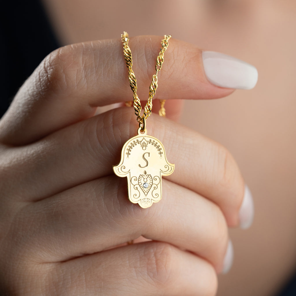 FATIMAS HAND MED ÖNSKEBREV | 925 SILVER