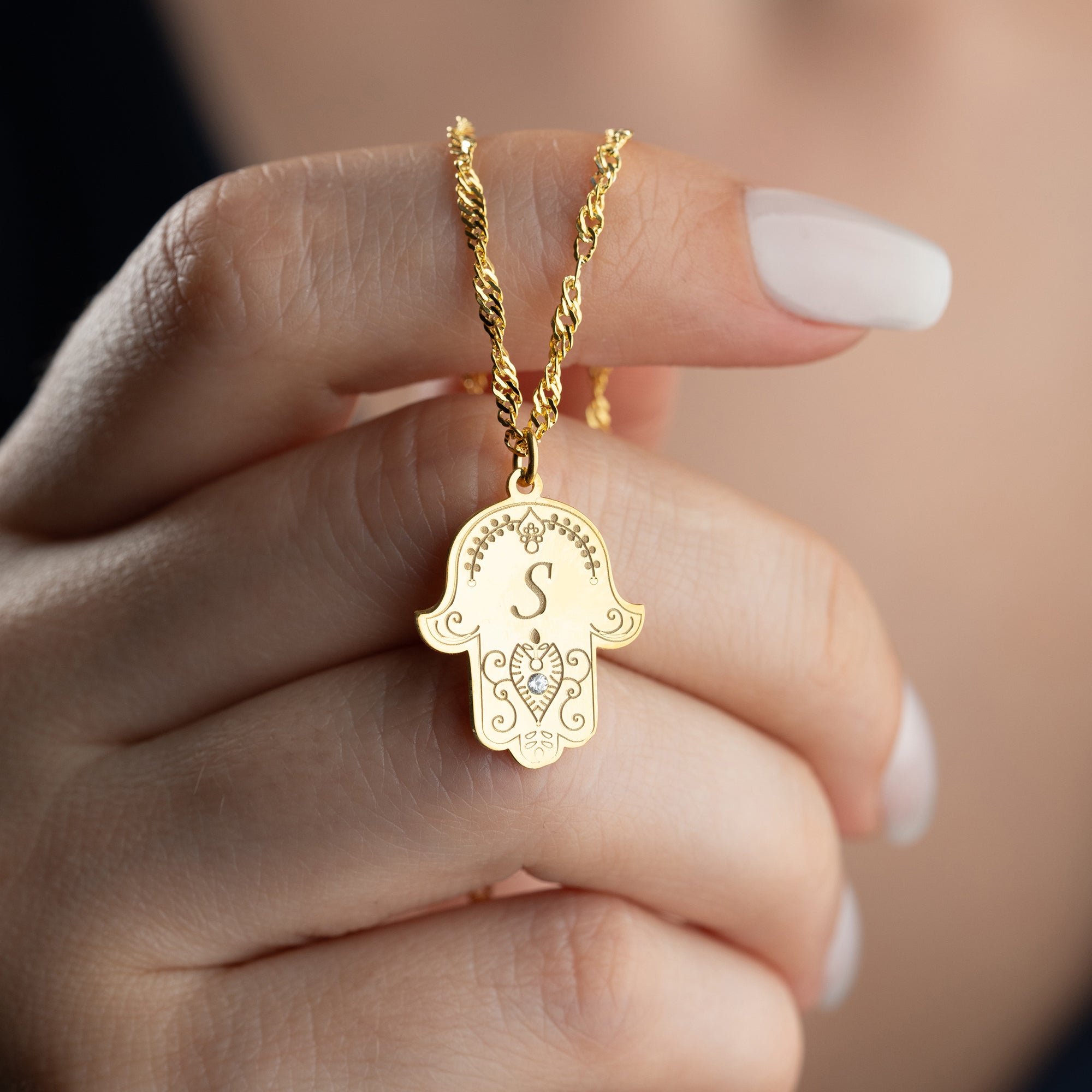 FATIMAS HAND MED ÖNSKEBREV | 925 SILVER