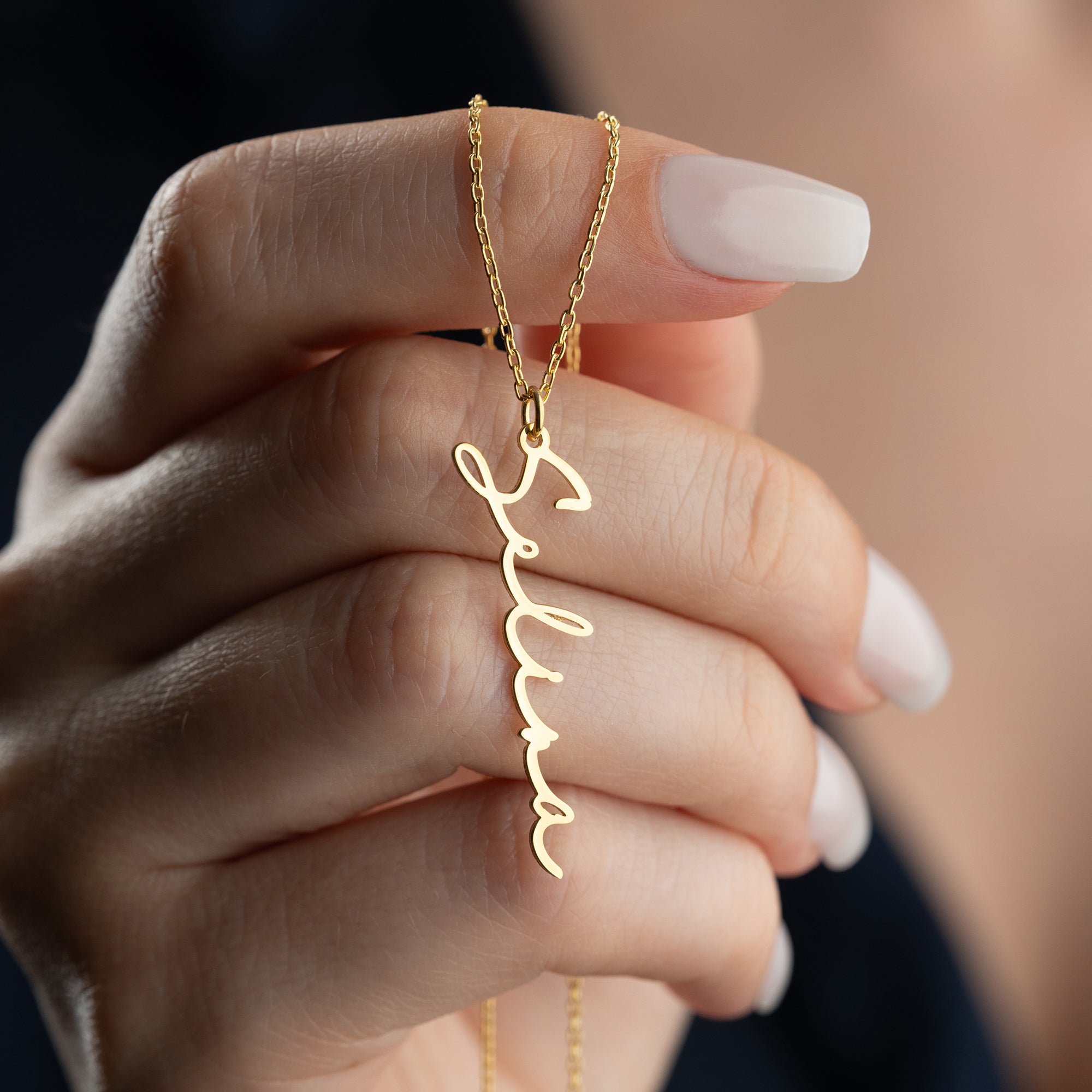 ENGELSK NOTERA NAMNHALSBAND | 925 SILVER