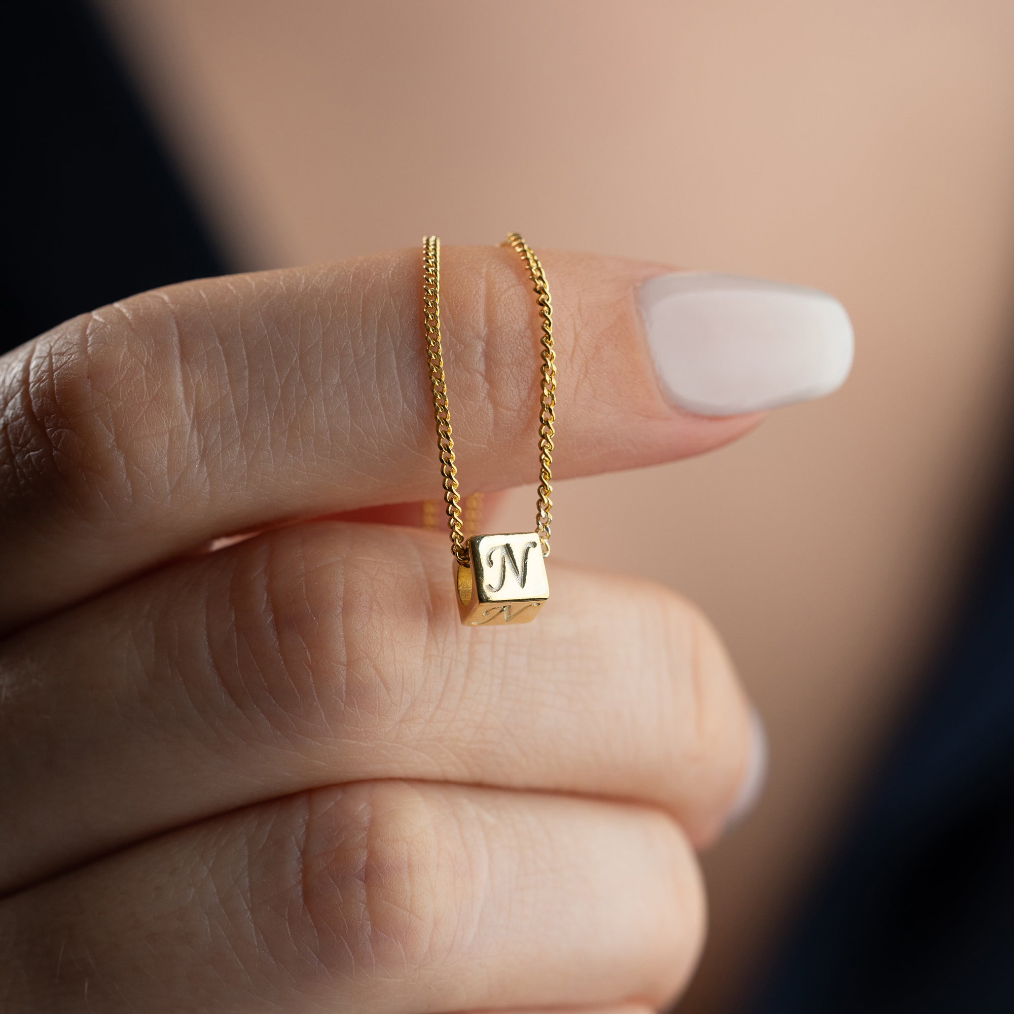 TÄRNINGBOKSTAV KRAGE | 925 SILVER