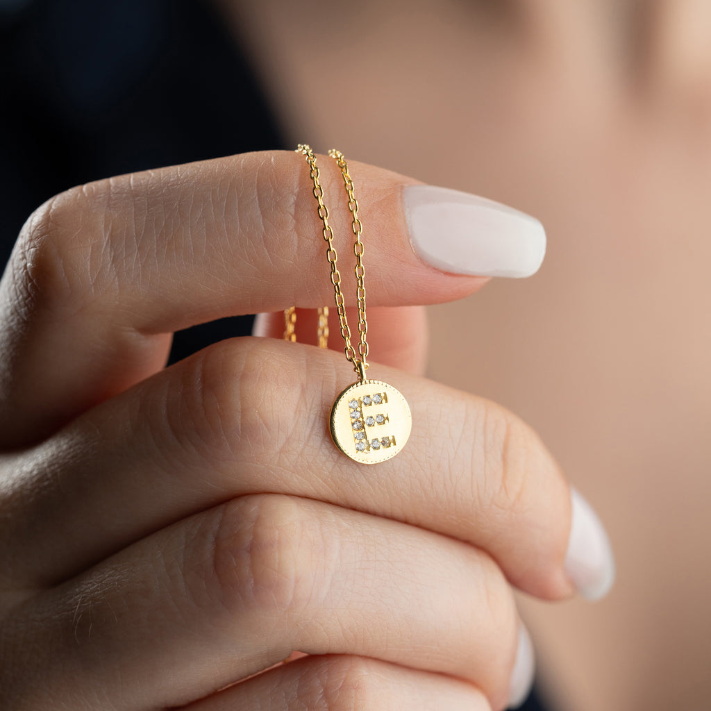 ZIRKONPLATTA BOKSTAVSKRAG | 925 SILVER