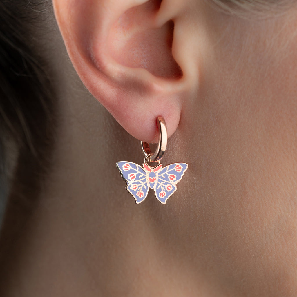 BARN FJÄRILSÖRHÄNGEN | 925 SILVER