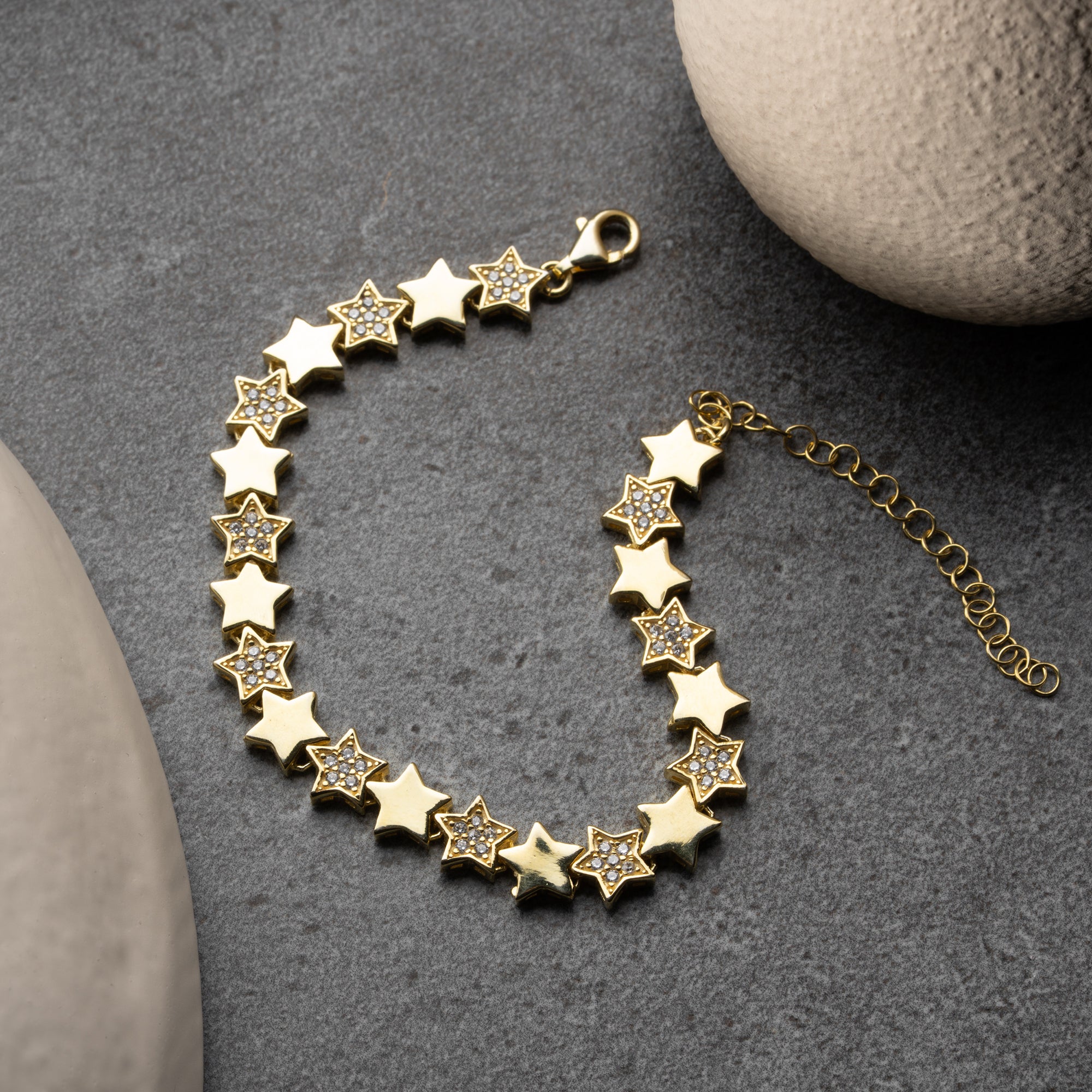 HELT STJÄRNAR ARMBAND | 925 SILVER