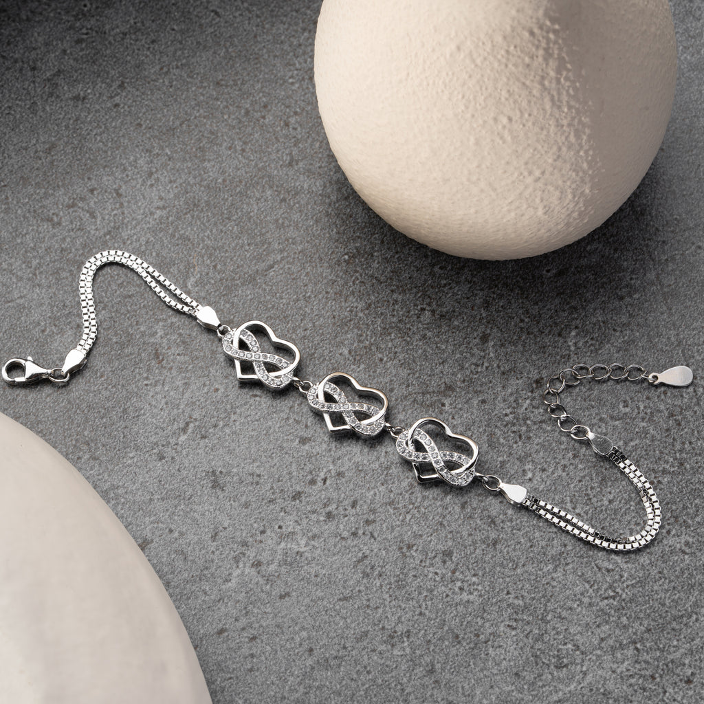 INFINITY-ARMBAND | 925 SILVER