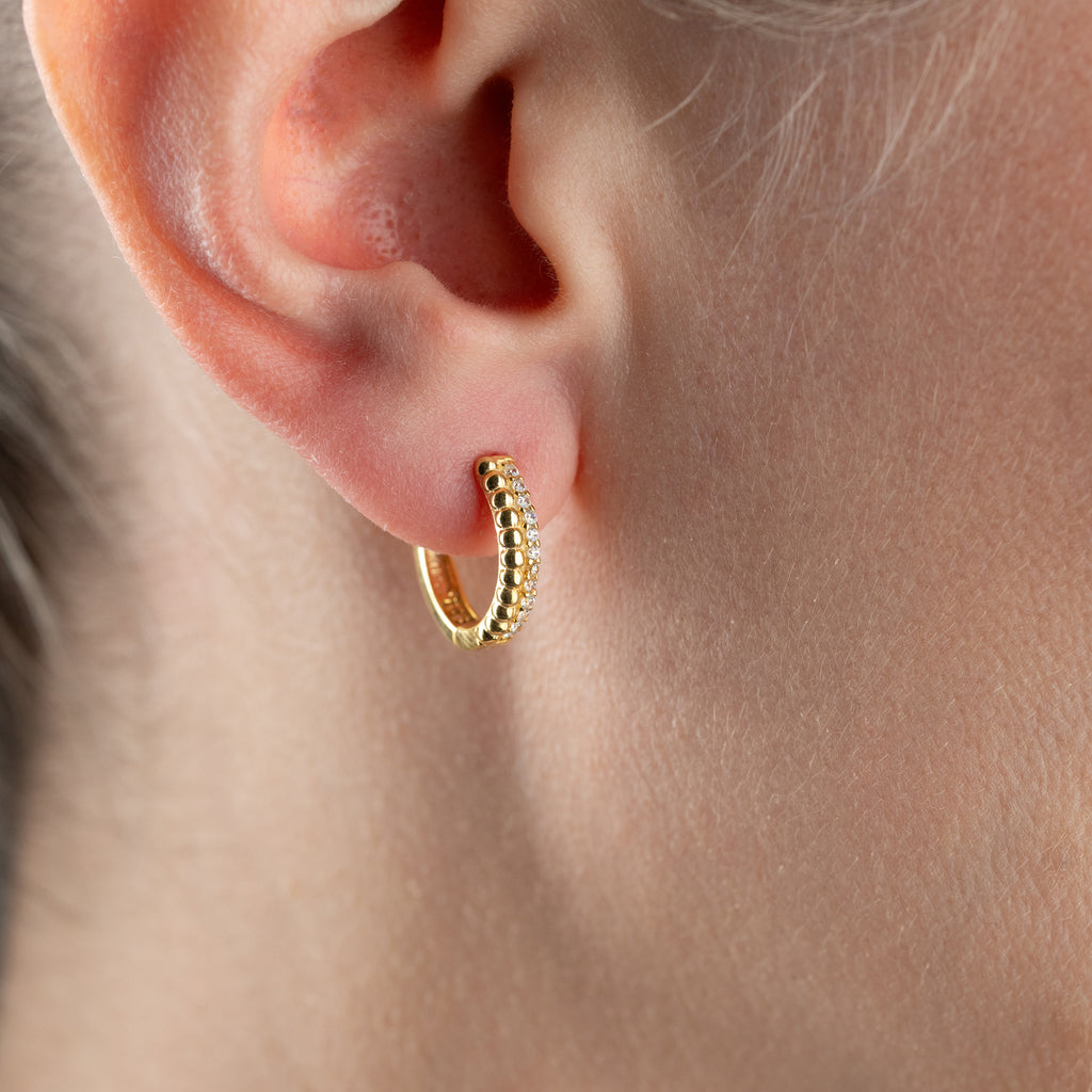 RUNI ÖRHÄNGEN | 925 SILVER