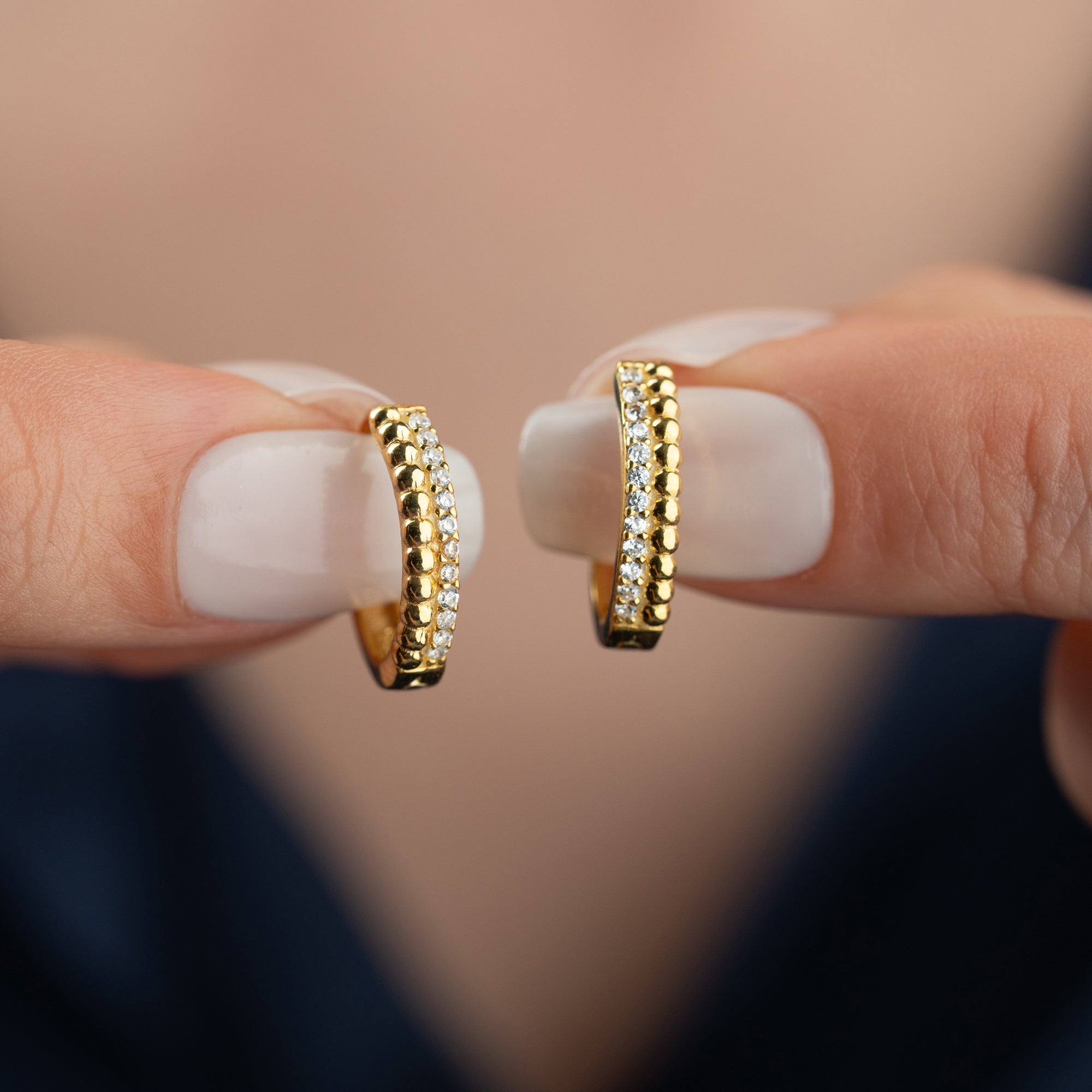 RUNI ÖRHÄNGEN | 925 SILVER