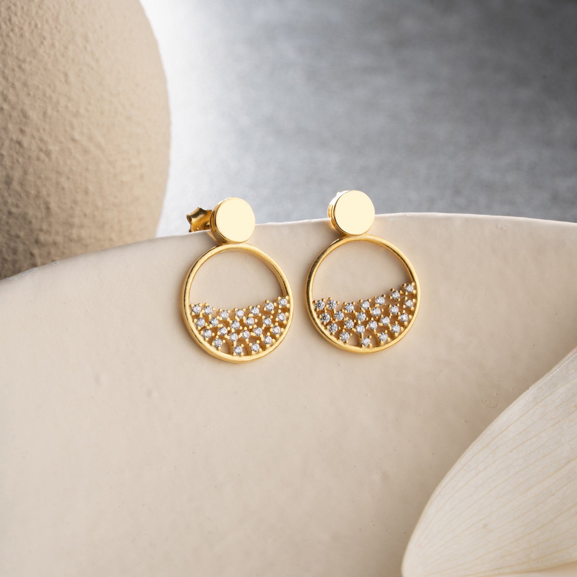 CIRCE ÖRHÄNGEN | 925 SILVER