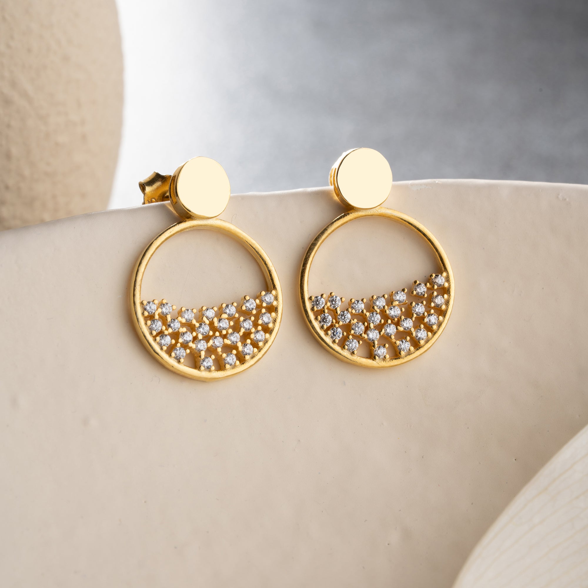 CIRCE ÖRHÄNGEN | 925 SILVER