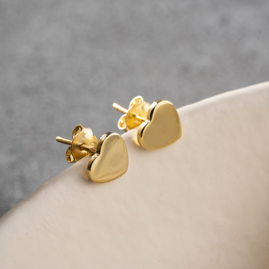 MINI HJÄRTA ÖRHÄNGEN | 925 SILVER