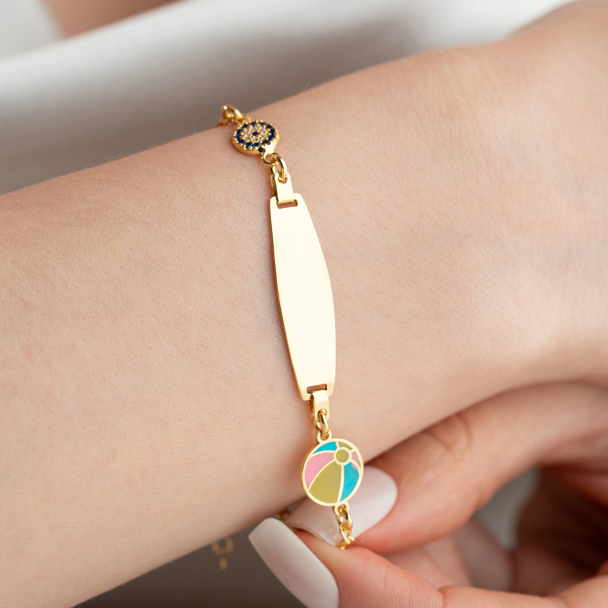 BALLONG NAZAR BARN ARMBAND | 925 SILVER