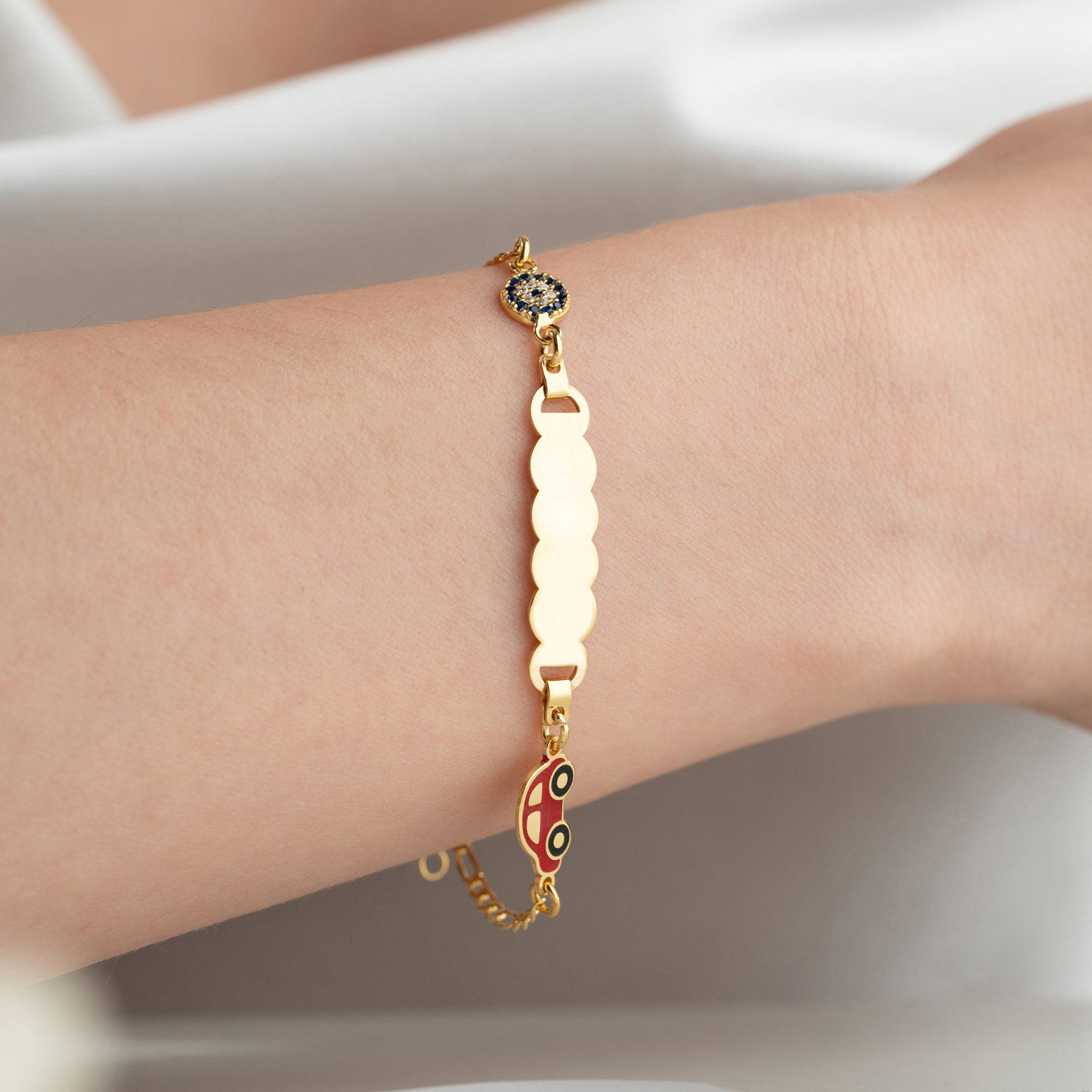 AUTO NAZAR BARN ARMBAND | 925 SILVER