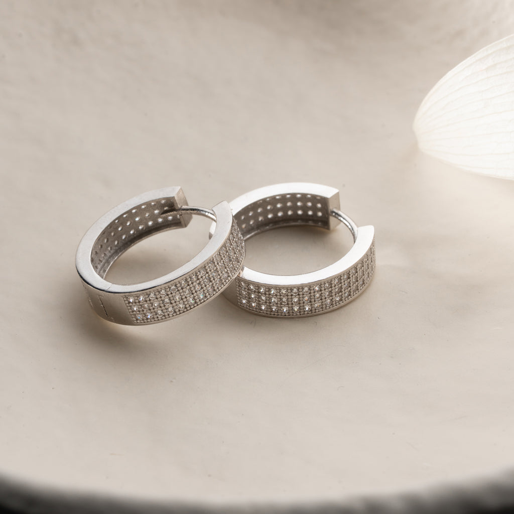 RHEA ÖRHÄNGEN | 925 SILVER