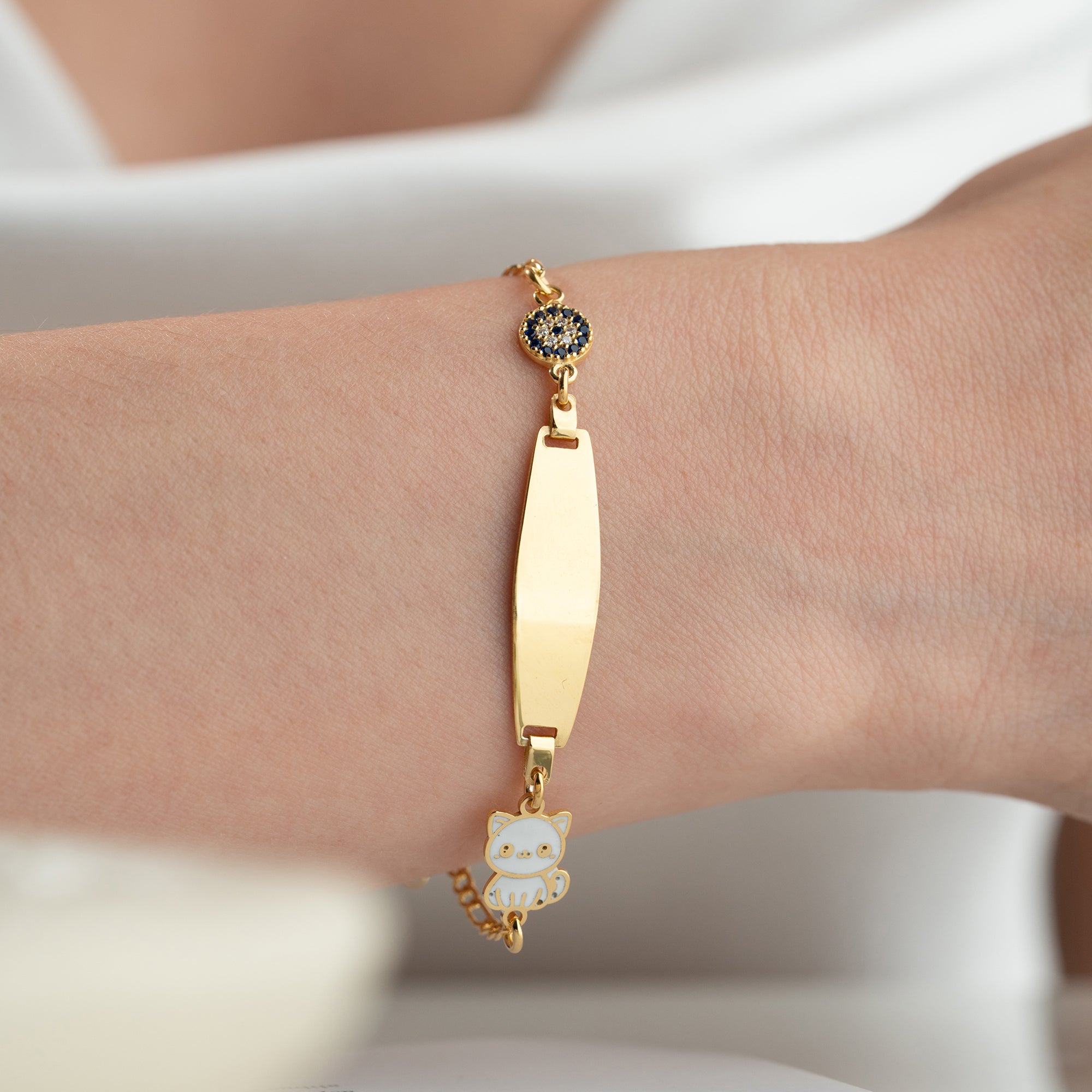 CAT NAZAR BARN ARMBAND | 925 SILVER