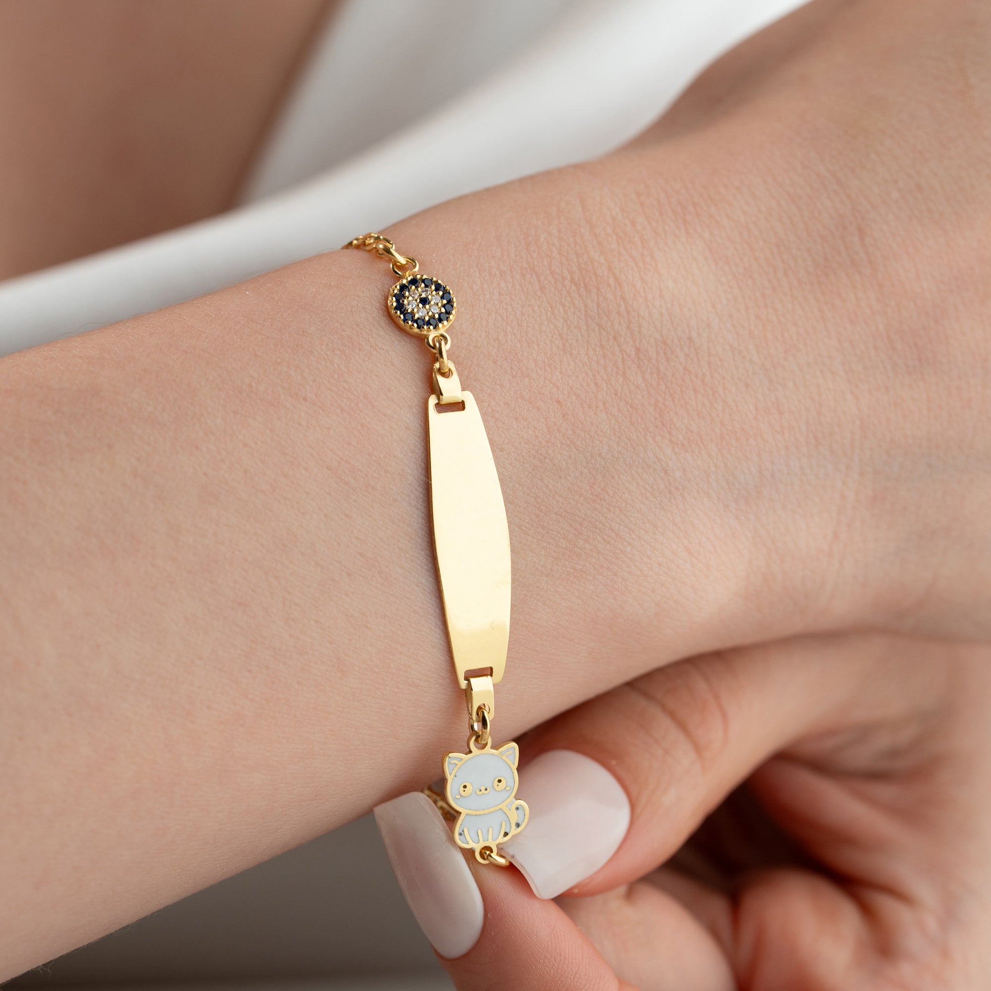 CAT NAZAR BARN ARMBAND | 925 SILVER