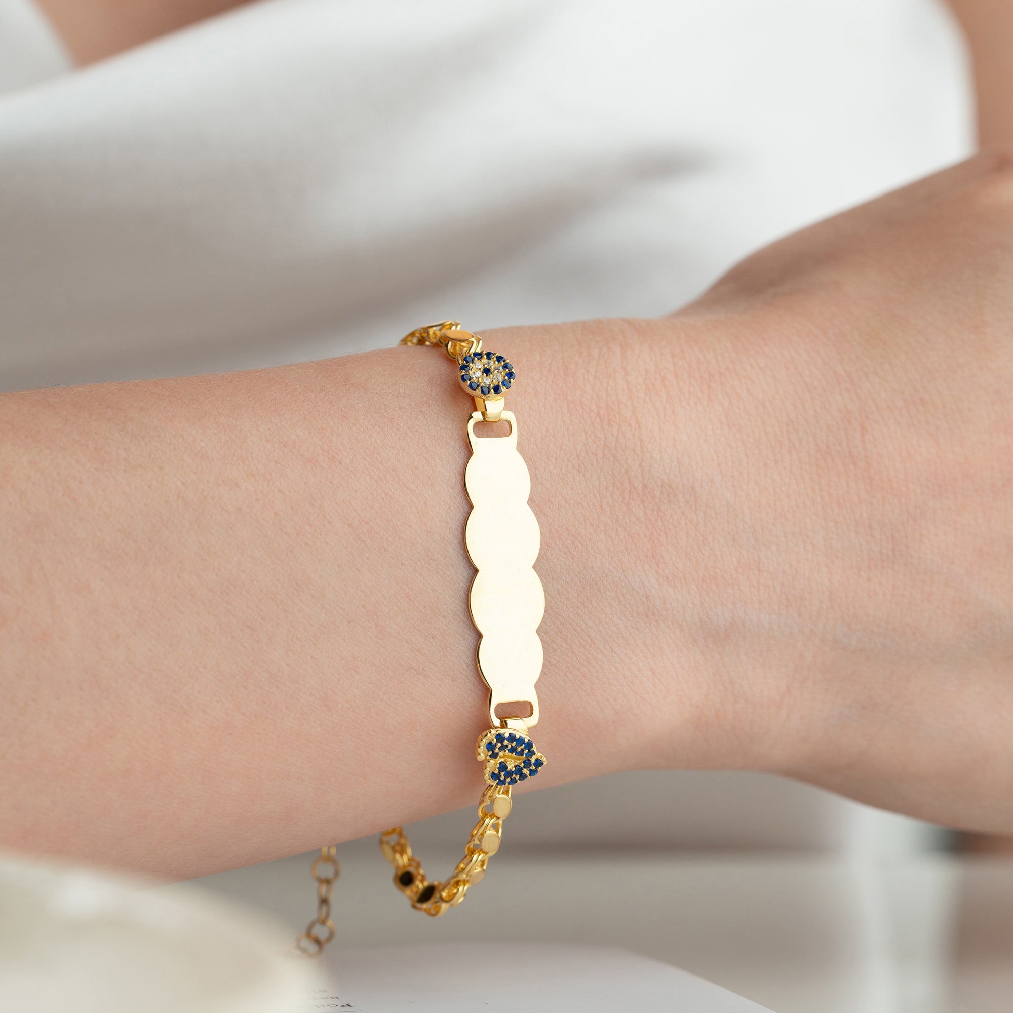 BABYFOT BABYFOOT NAZAR BARN ARMBAND | 925 SILVER