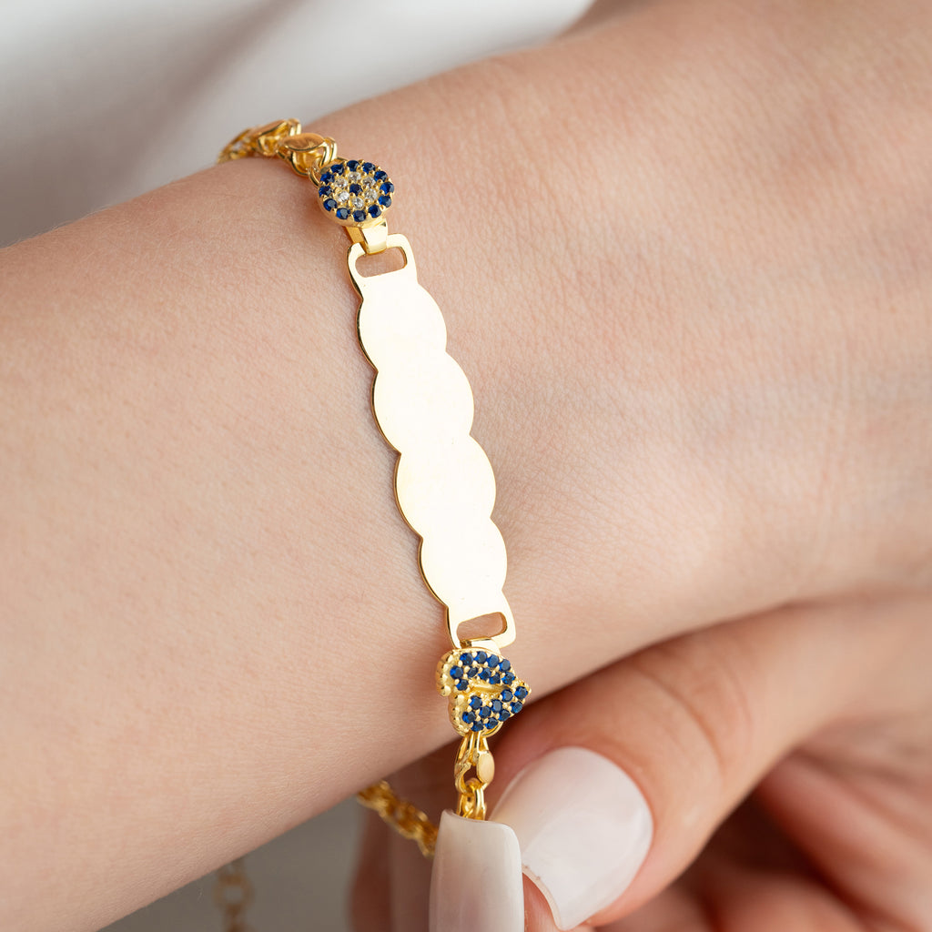 BABYFOT BABYFOOT NAZAR BARN ARMBAND | 925 SILVER