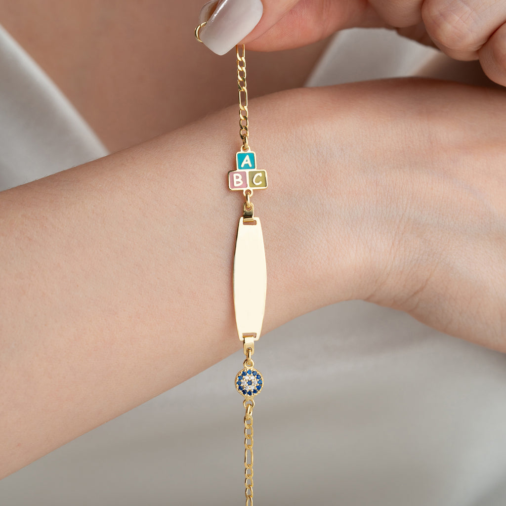 ABC NAZAR-ARMBAND | 925 SILVER