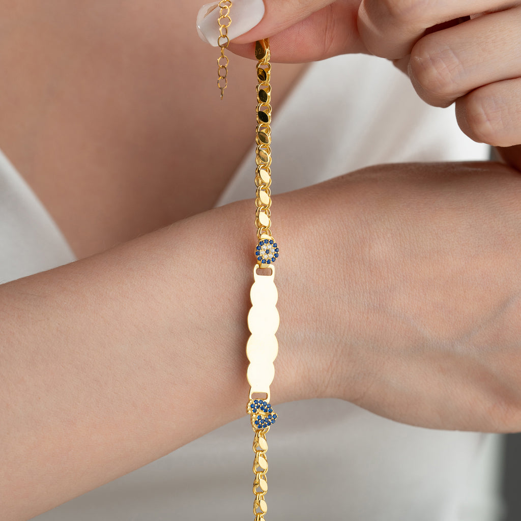 BABYFOT BABYFOOT NAZAR BARN ARMBAND | 925 SILVER