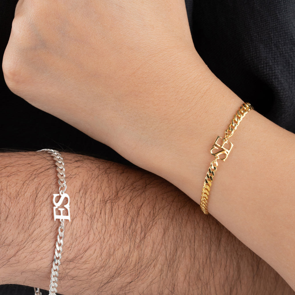 GOURMET 2`ER PARTNER ARMBAND | 925 SILVER