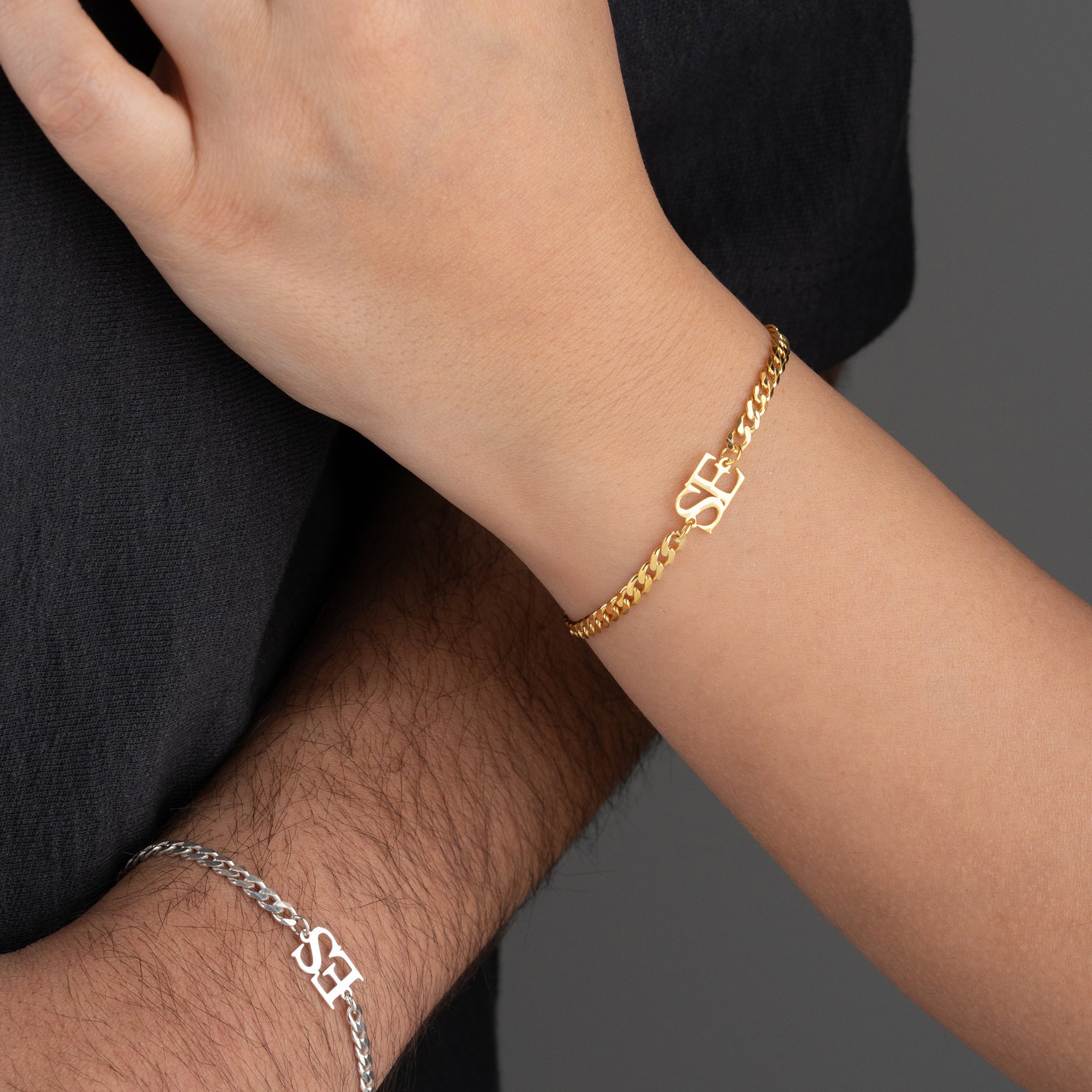 GOURMET 2`ER PARTNER ARMBAND | 925 SILVER