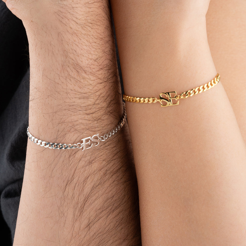 GOURMET 2`ER PARTNER ARMBAND | 925 SILVER