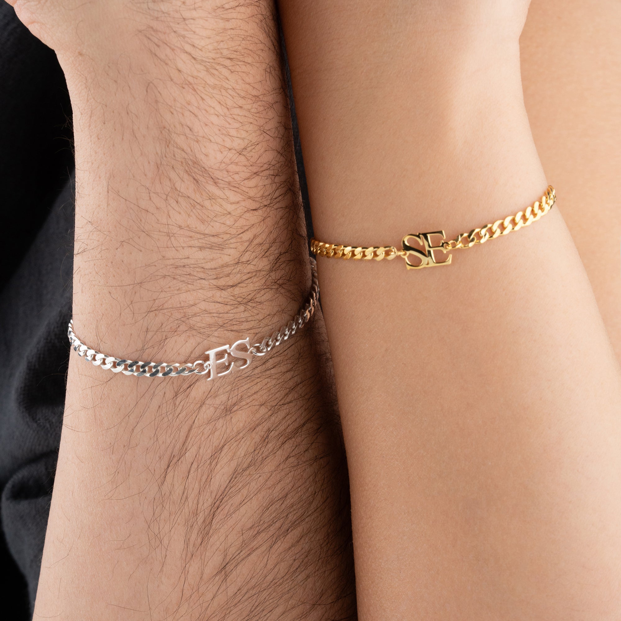 GOURMET 2`ER PARTNER ARMBAND | 925 SILVER