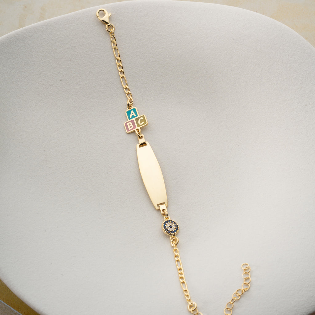 ABC NAZAR-ARMBAND | 925 SILVER