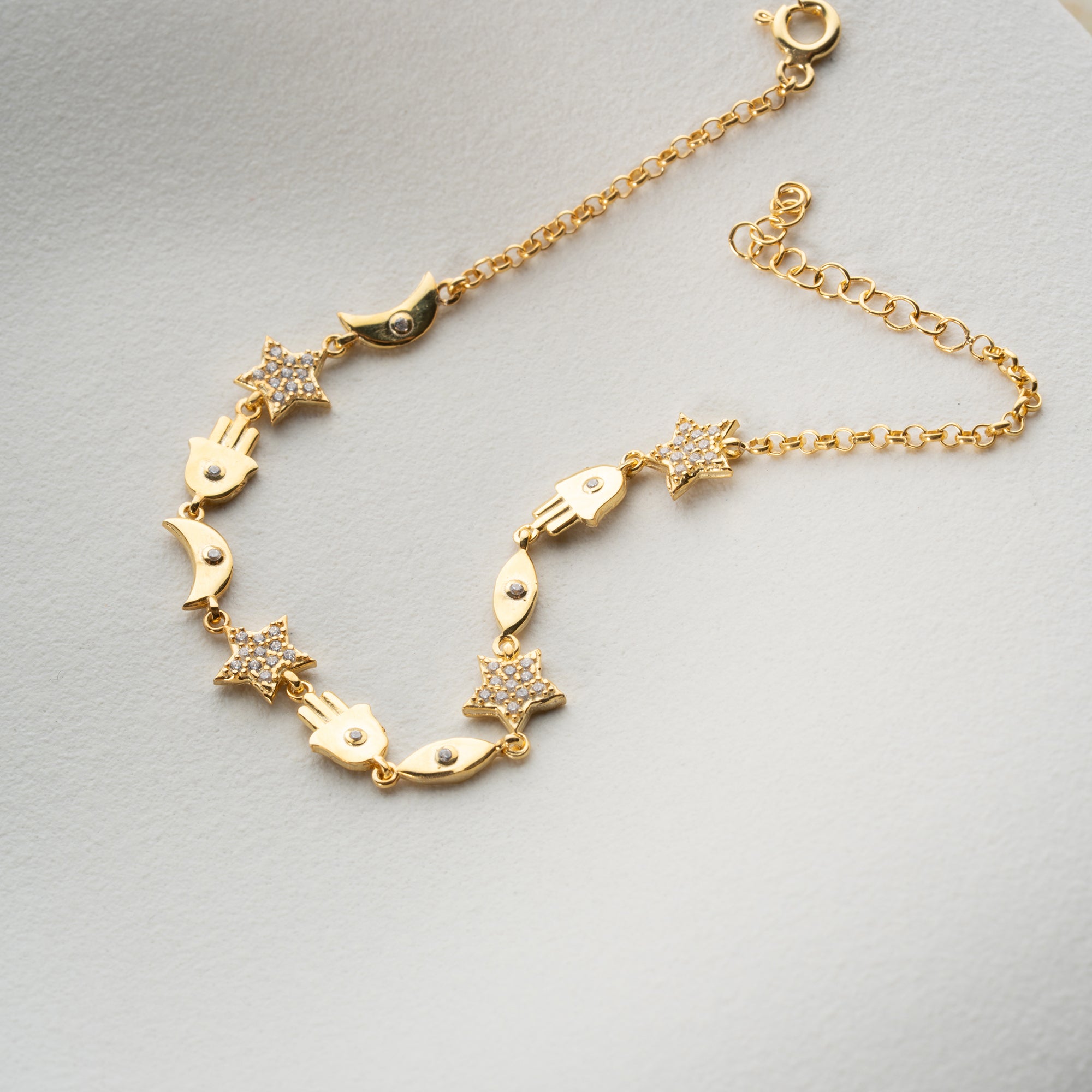 MINI NYX CHARM-ARMBAND | 925 SILVER