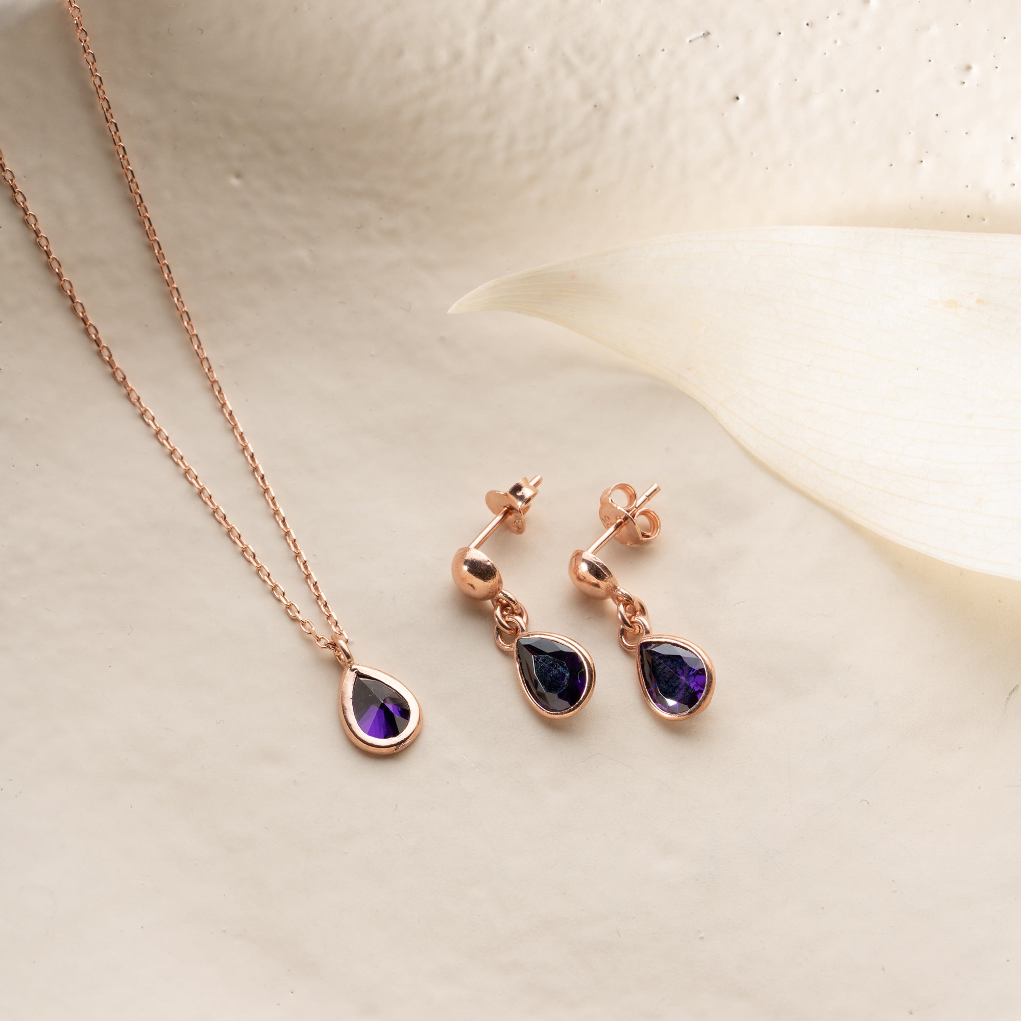 VIOLETT SET | 925 SILVER