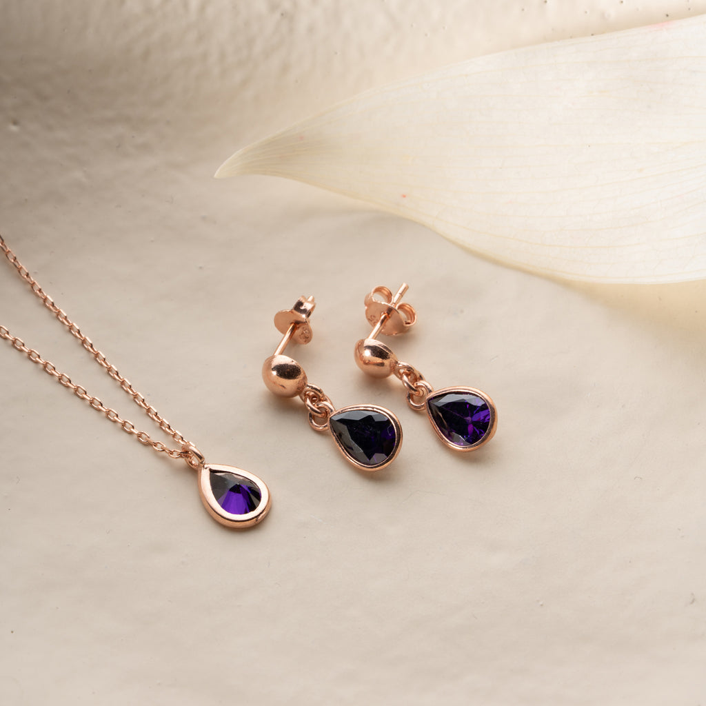 VIOLETT SET | 925 SILVER