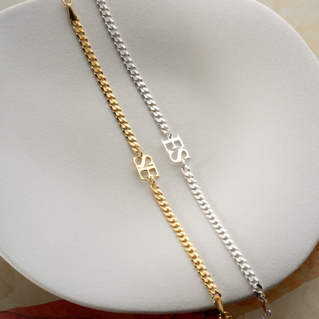 GOURMET 2`ER PARTNER ARMBAND | 925 SILVER