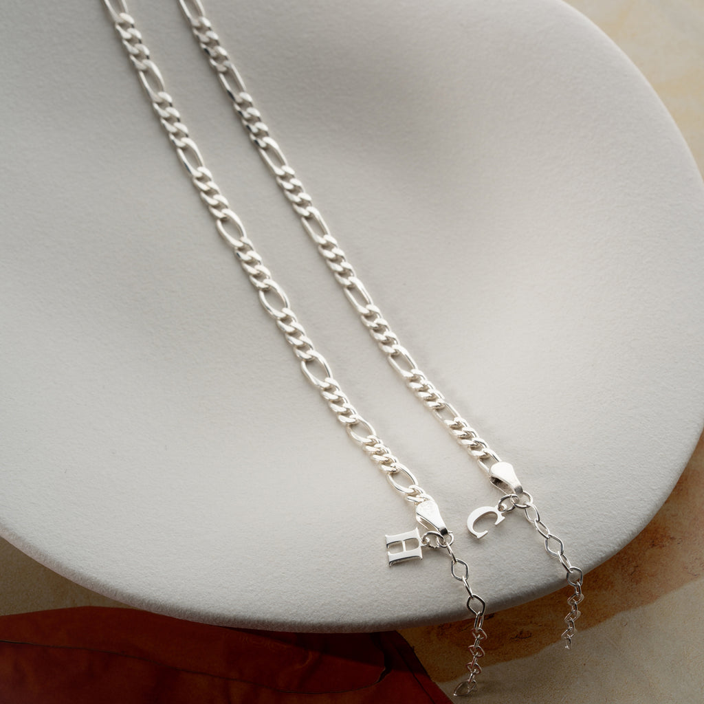 FIGARO BOKSTÄVER BASIC PARTNERARMBAND | 925 SILVER