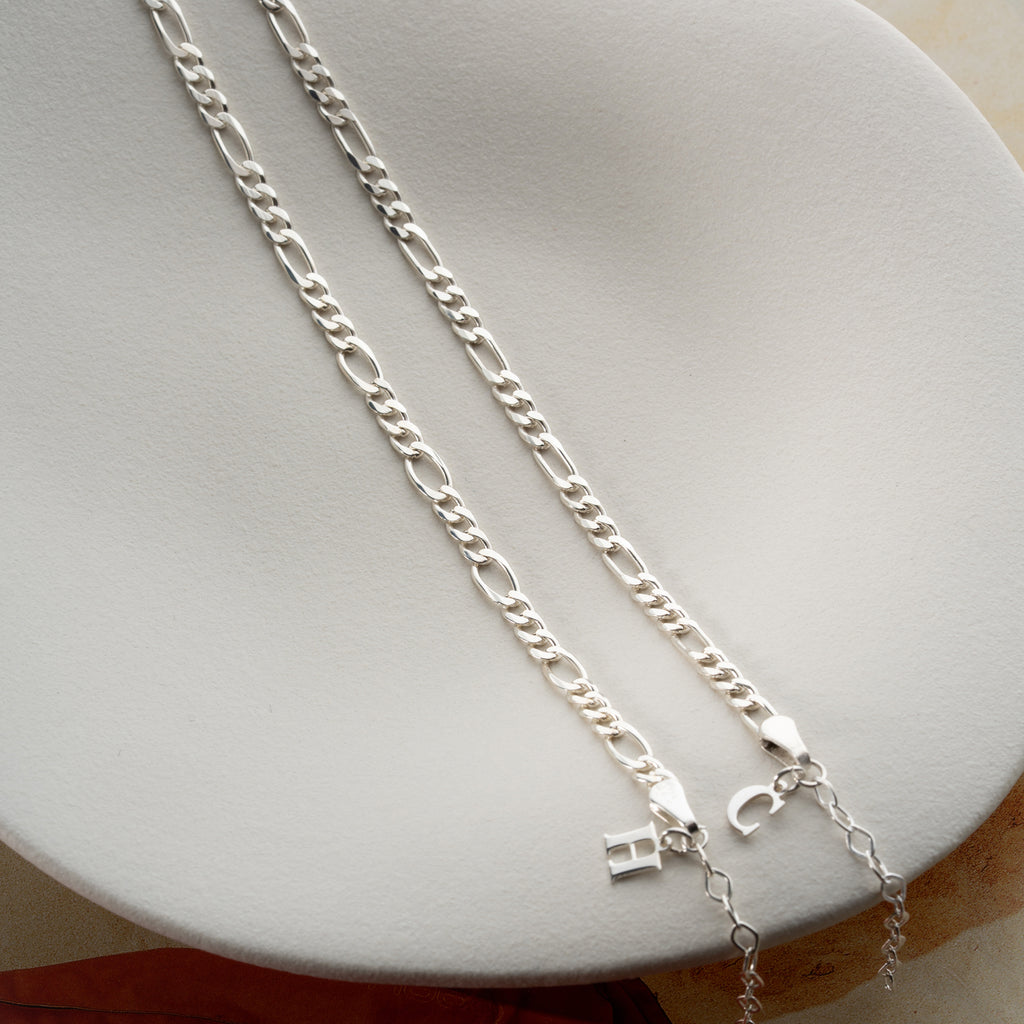 FIGARO BOKSTÄVER BASIC PARTNERARMBAND | 925 SILVER