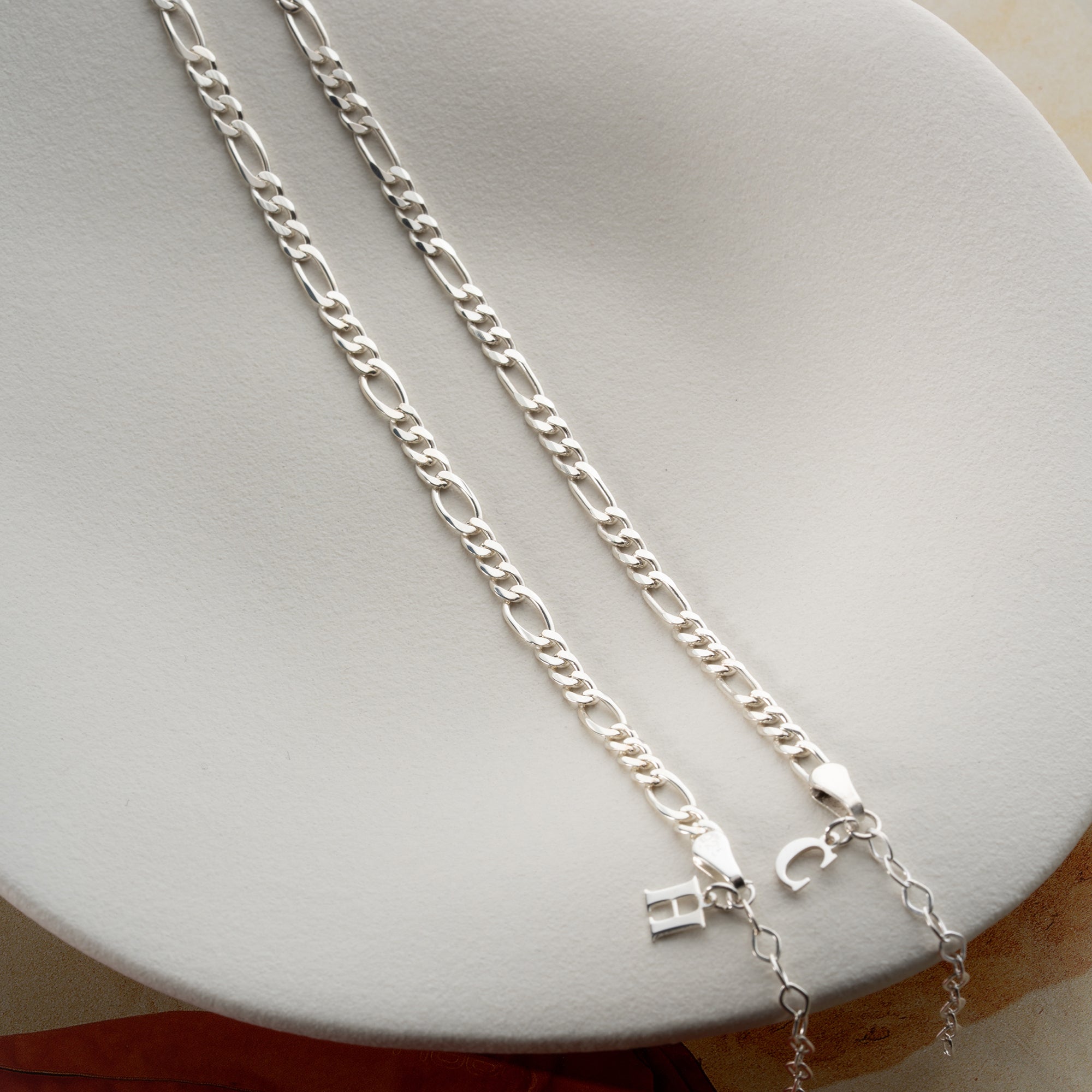 FIGARO BOKSTÄVER BASIC PARTNERARMBAND | 925 SILVER