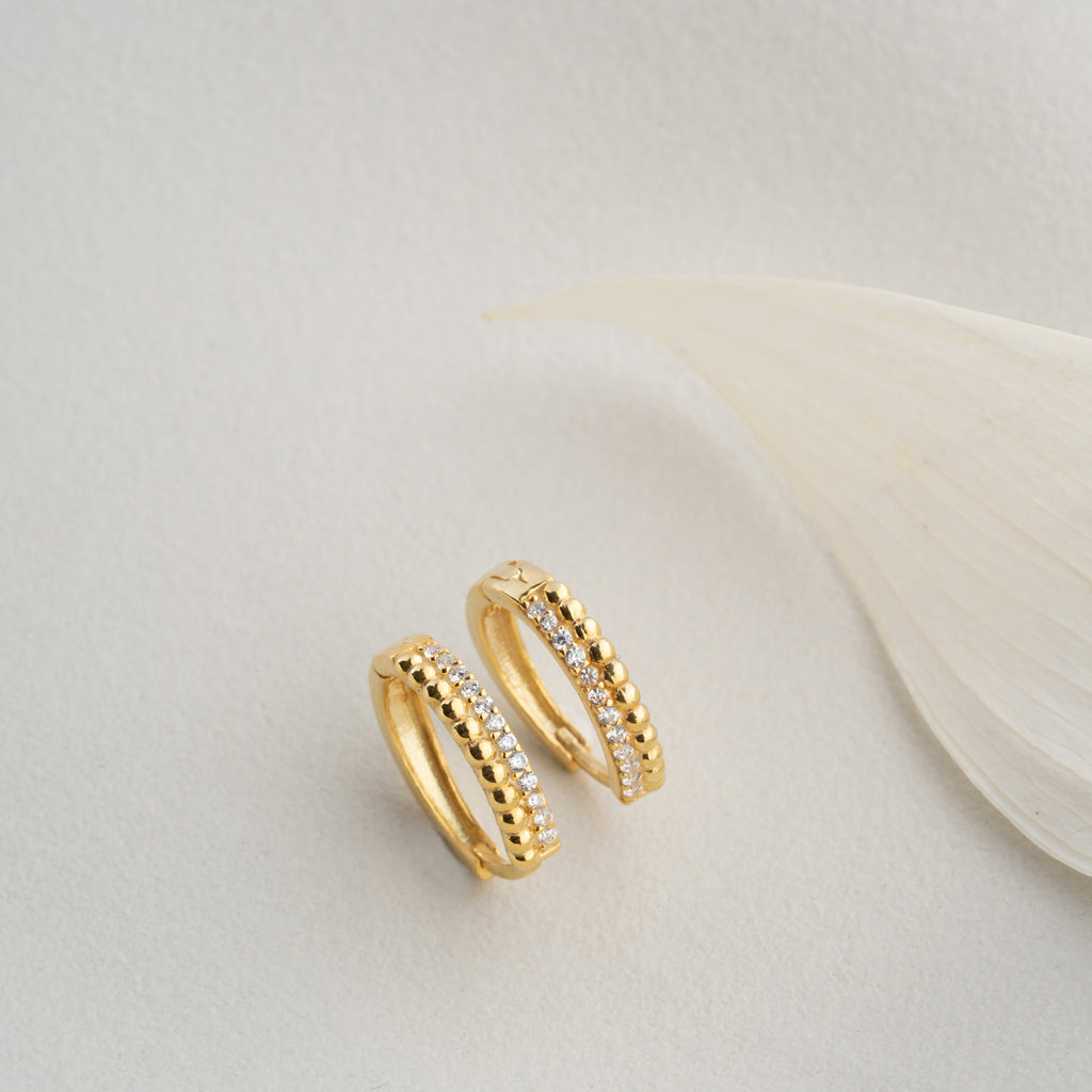 RUNI ÖRHÄNGEN | 925 SILVER